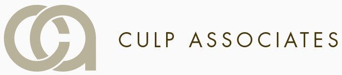 Logo of Culp Associates featuring intertwined letters 'C' and 'A' and the company name written to the right.