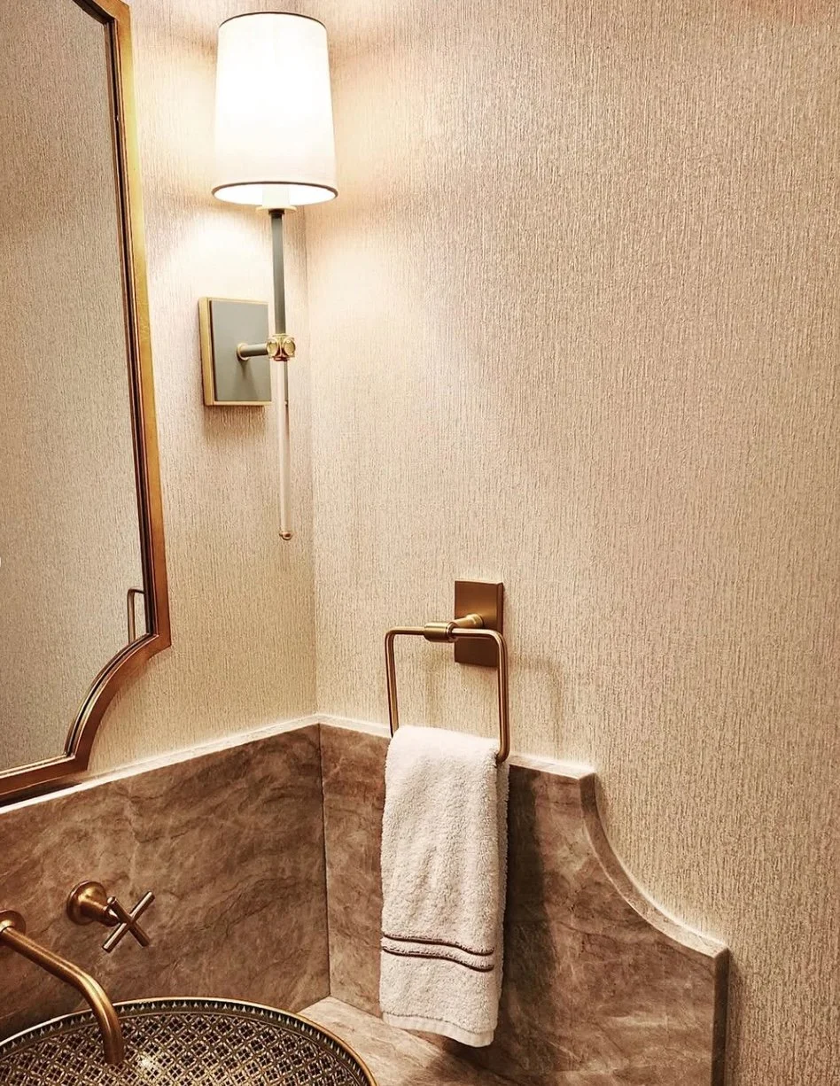 Embracing the Trend: Wallpapering Your Bathroom