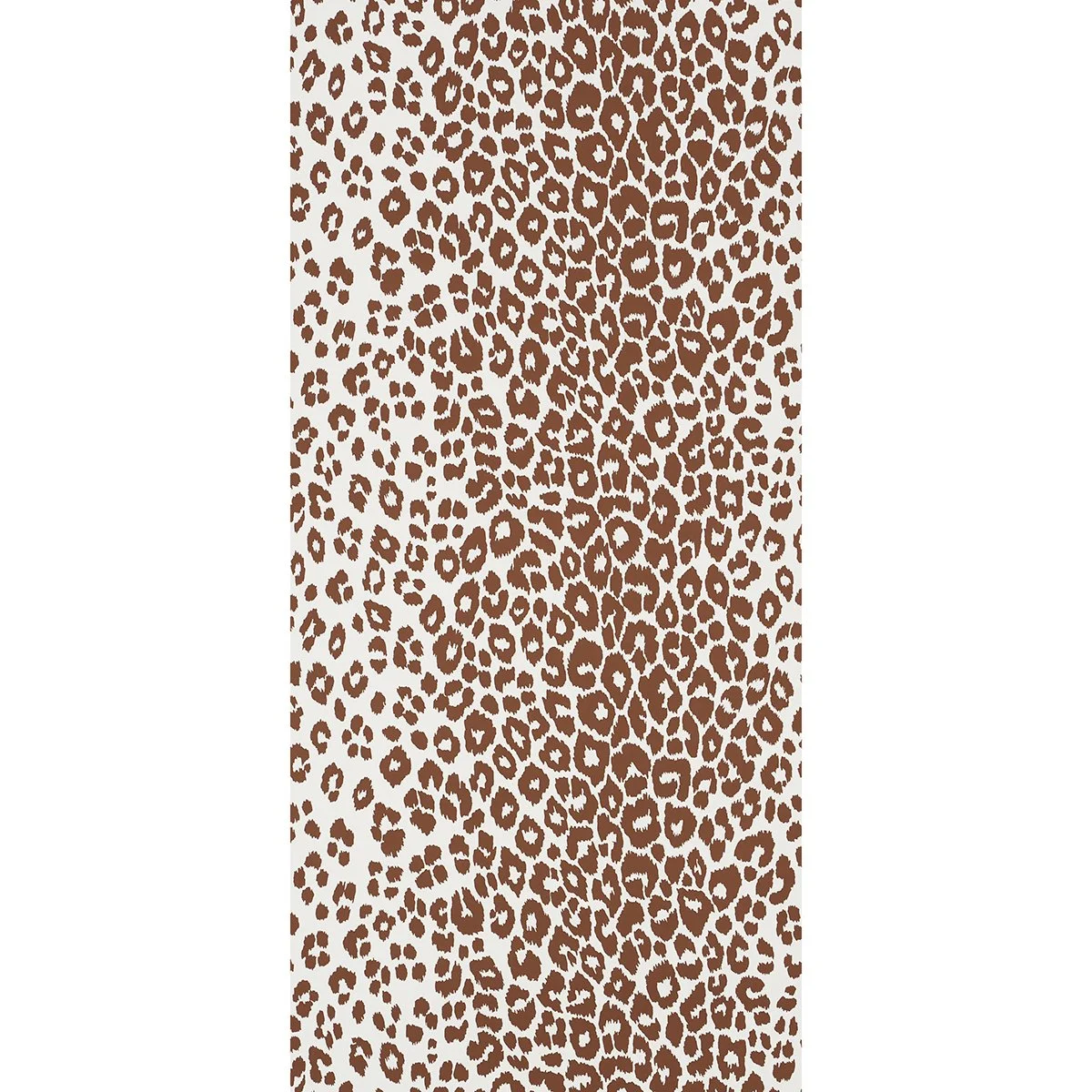 Schumacher Iconic Leopard in Brown, full-width panel