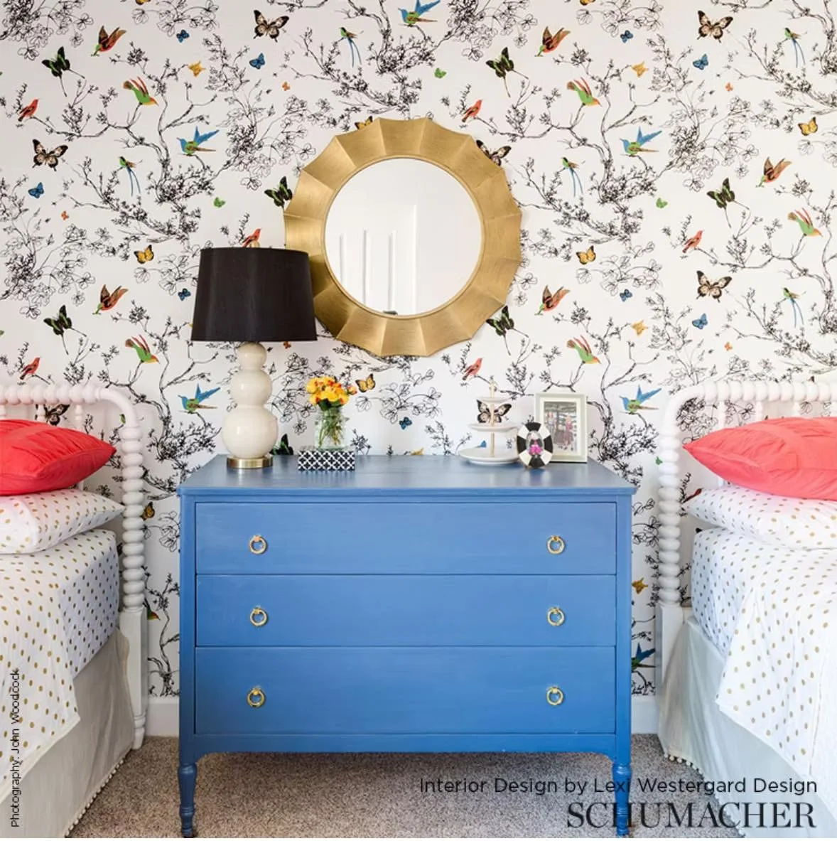 Discover the Whimsical Charm of Schumacher's Birds and Butterflies ...