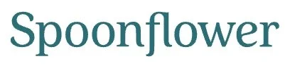 The word 'Spoonflower' in stylized text