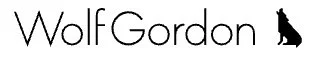 Text reading 'WolfGordon' with a silhouette of a wolf on the right.