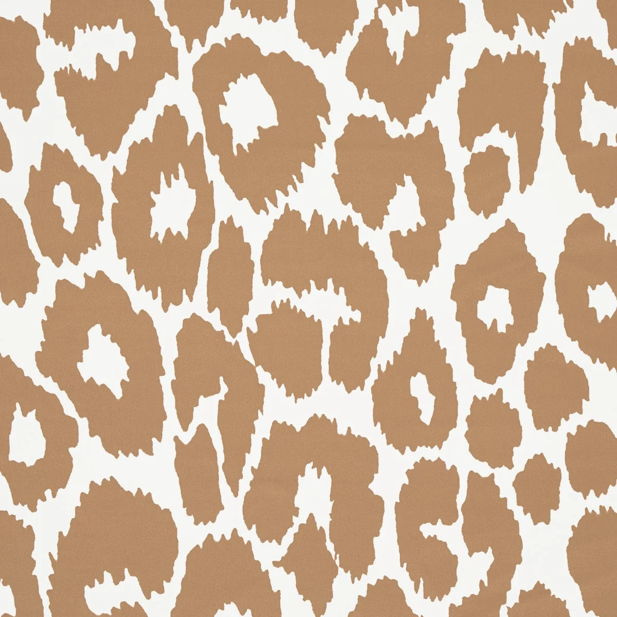 Schumacher Iconic Leopard in Camel, close view