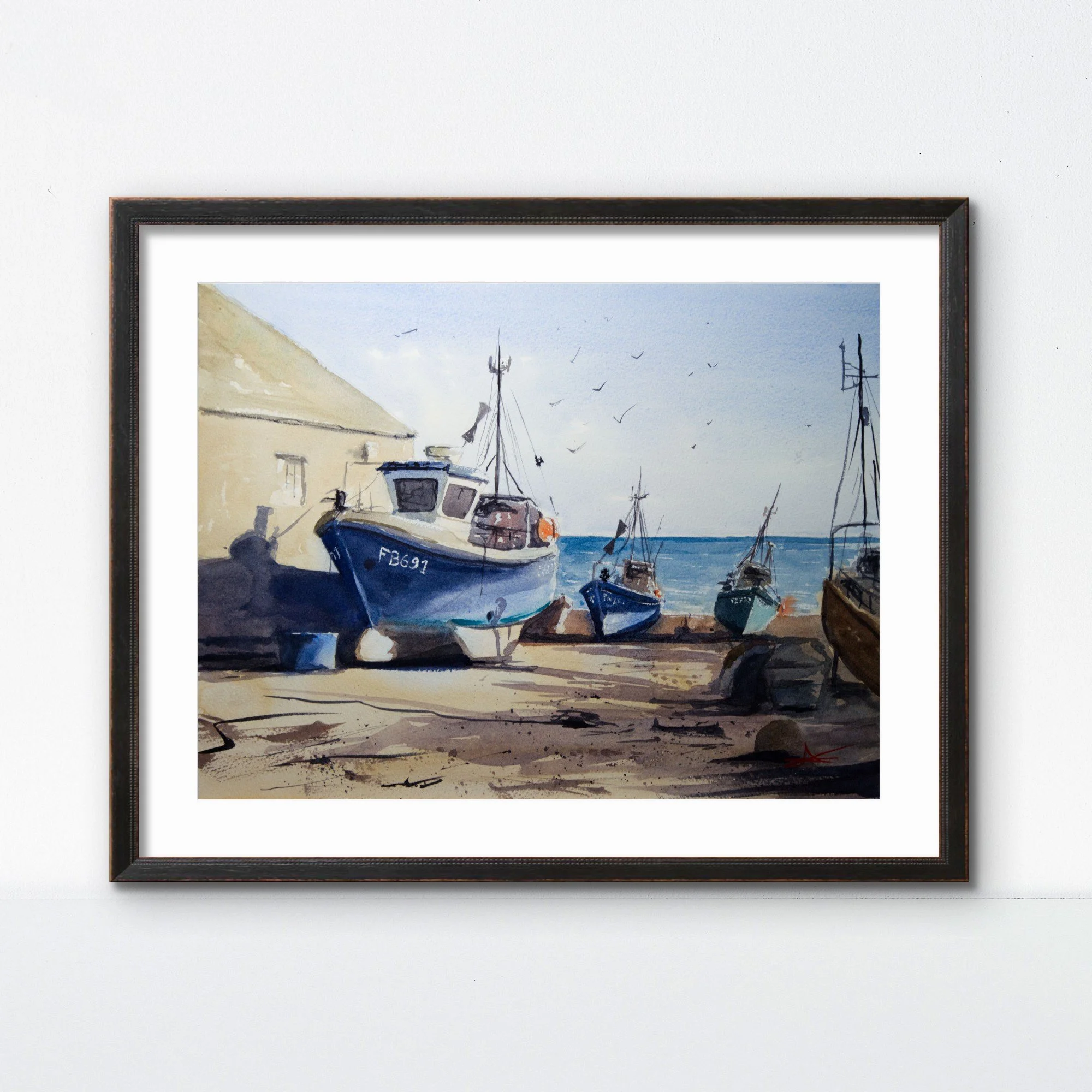 Fishingvillage Framed.jpeg