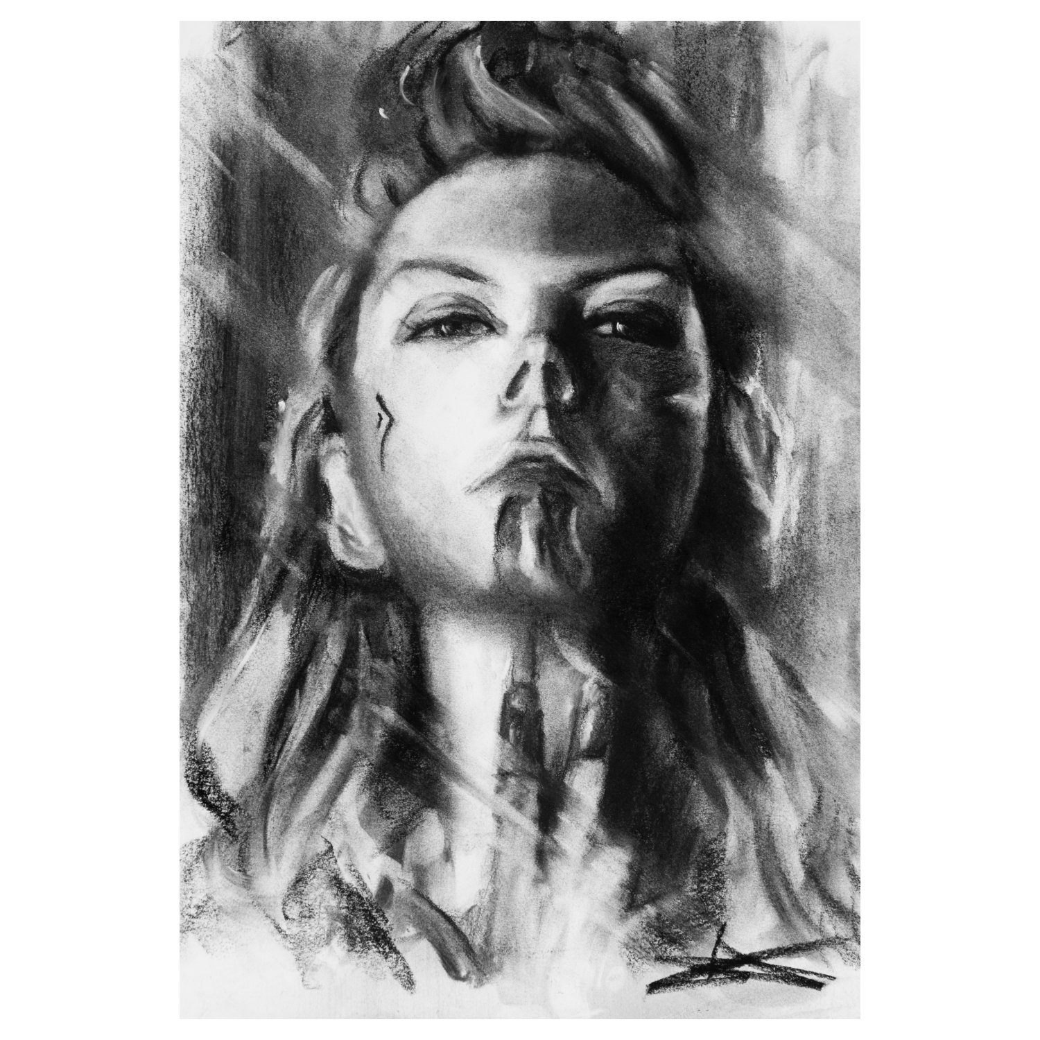 Portrait Lagertha Viking