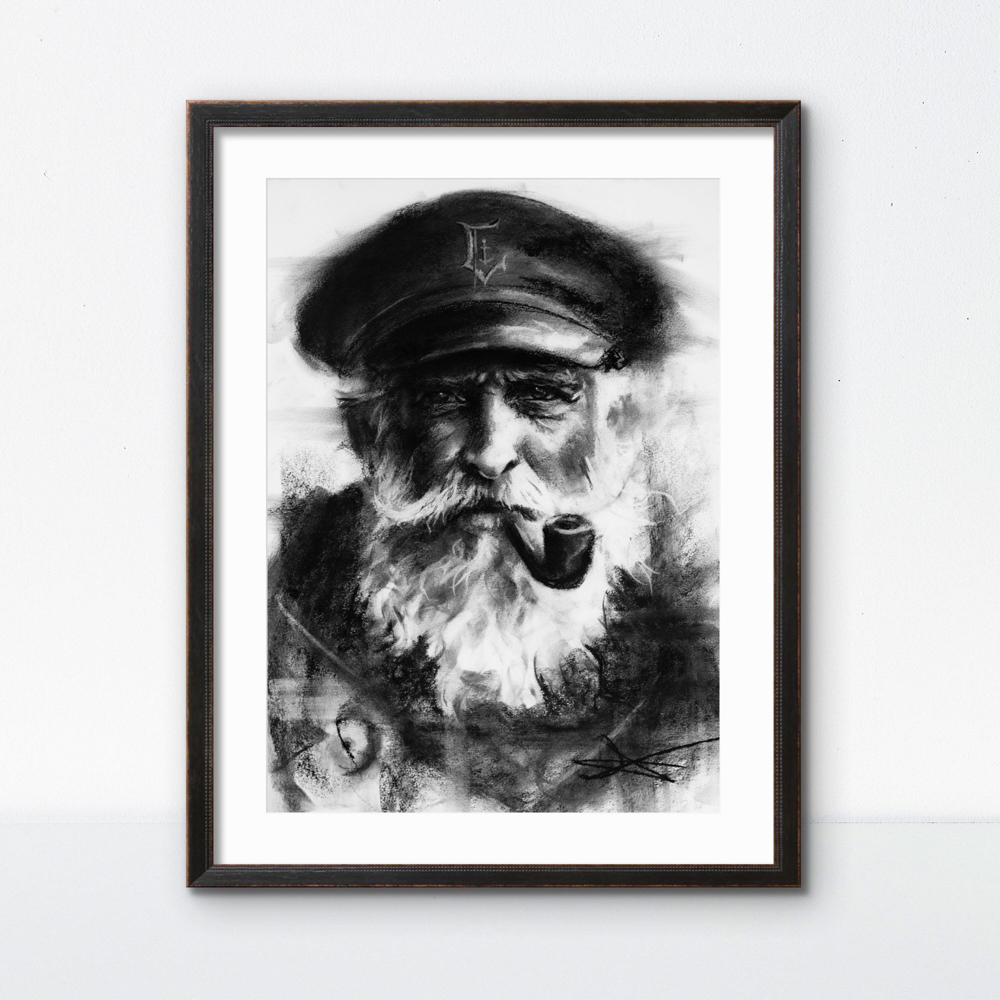 Old Captain II Framed.jpeg