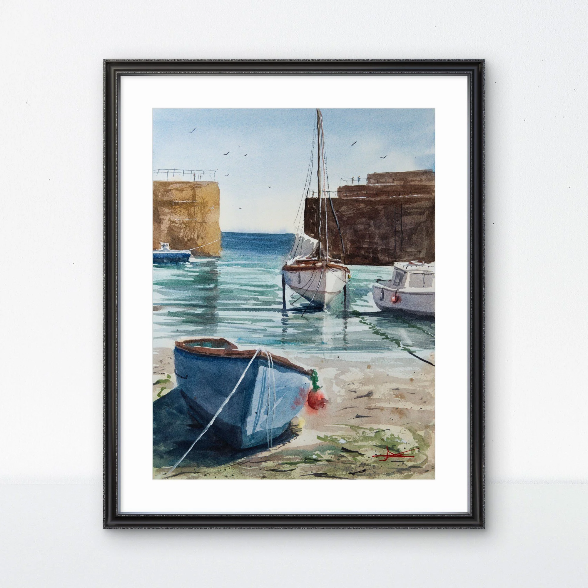 Cornwalllowtide Framed.jpeg