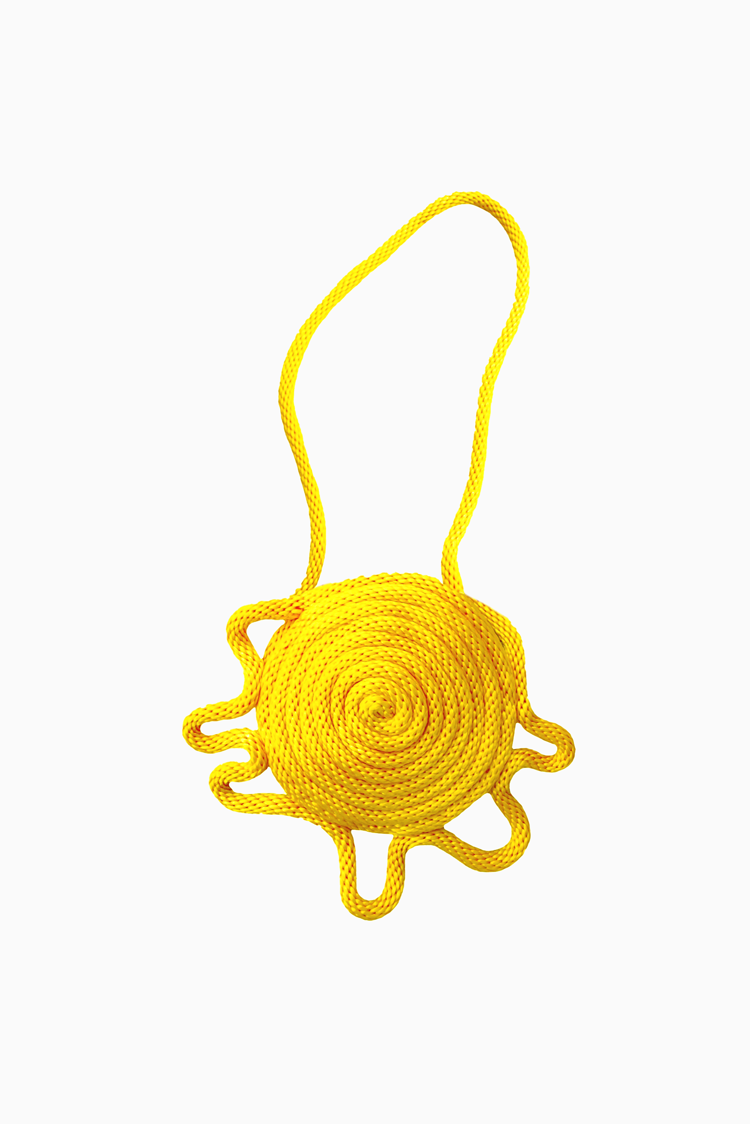 TWISTED THISTLE CROSSBODY BAG: DAFFODIL