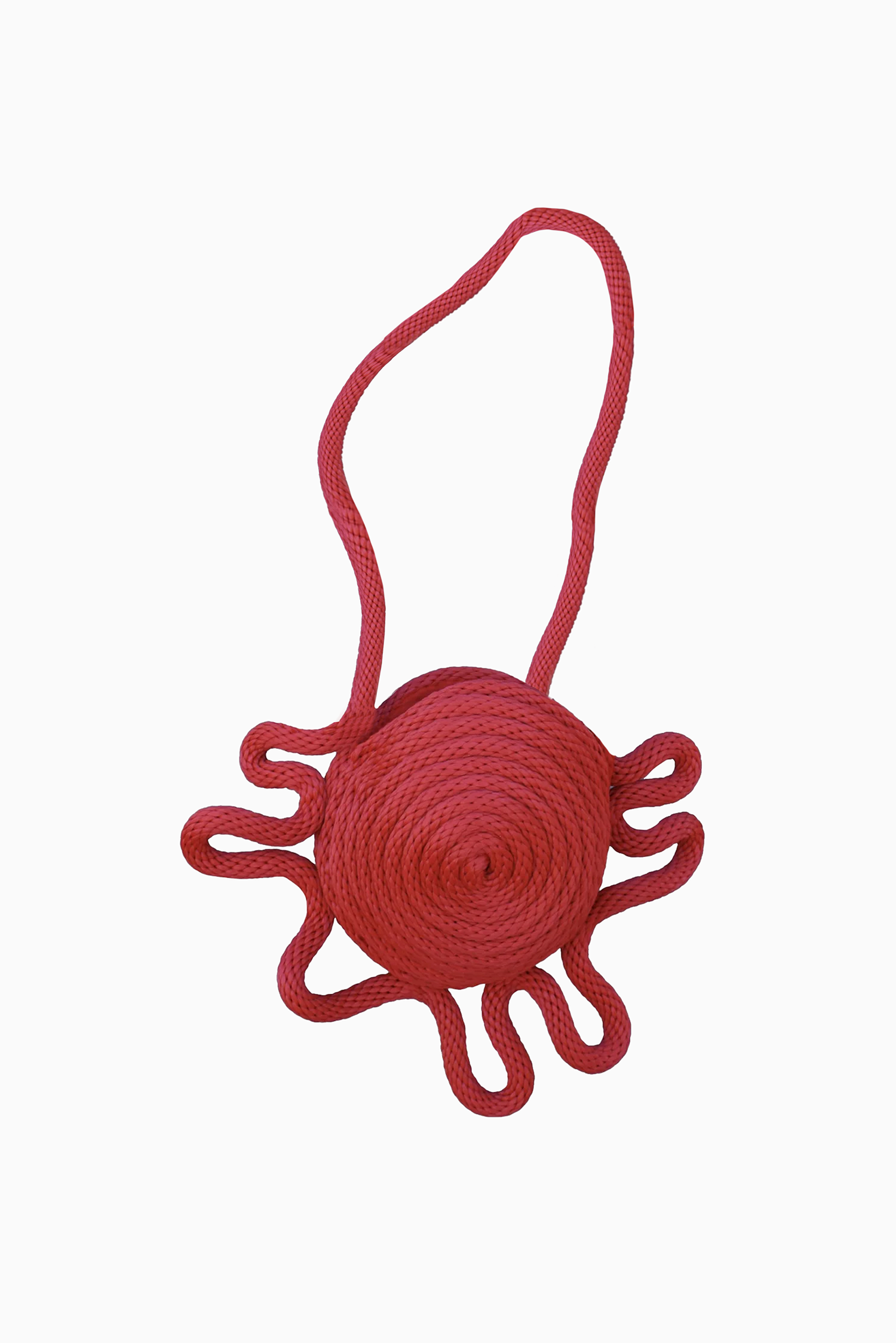 TWISTED THISTLE CROSSBODY BAG: RED