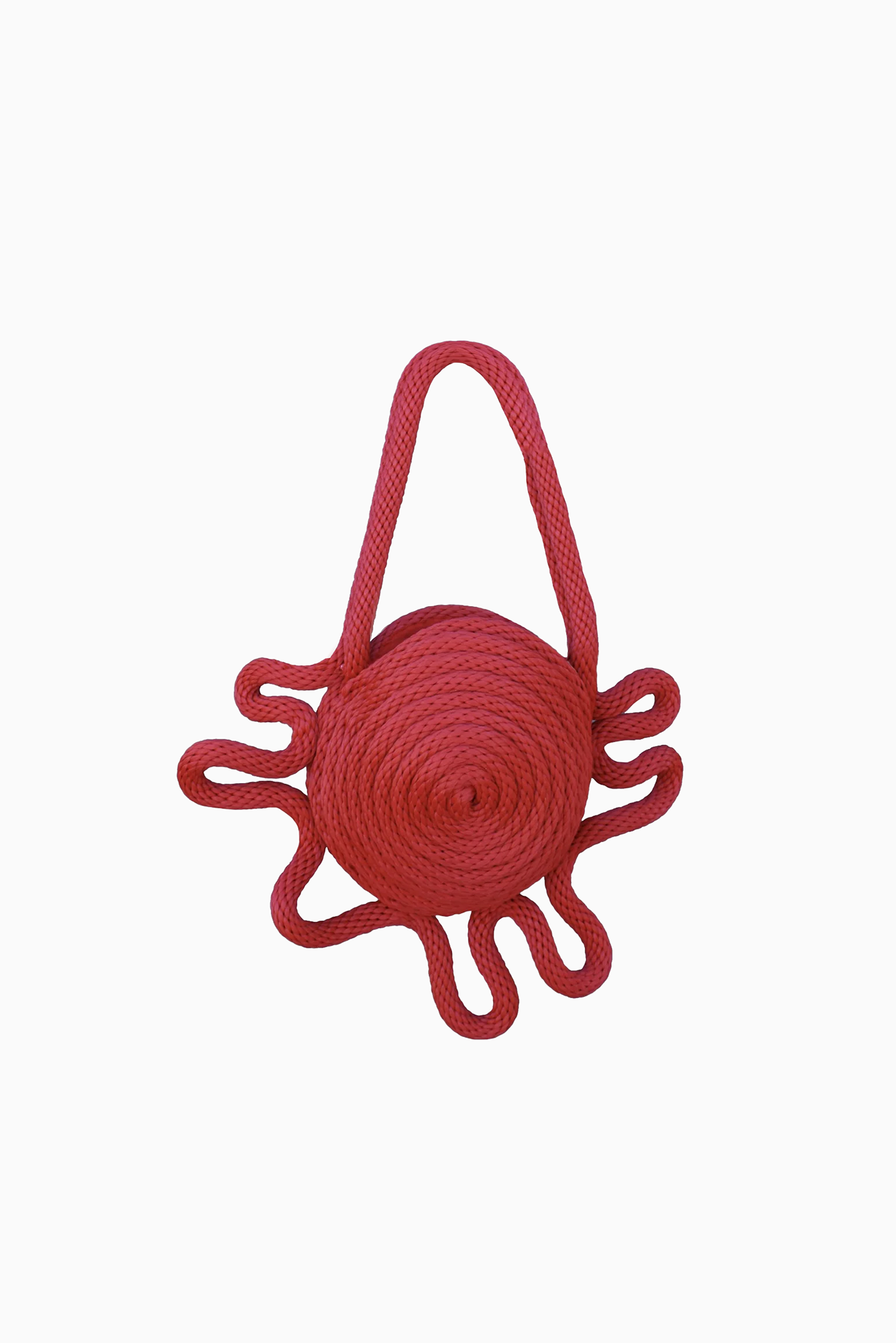 TWISTED THISTLE HANDBAG: RED