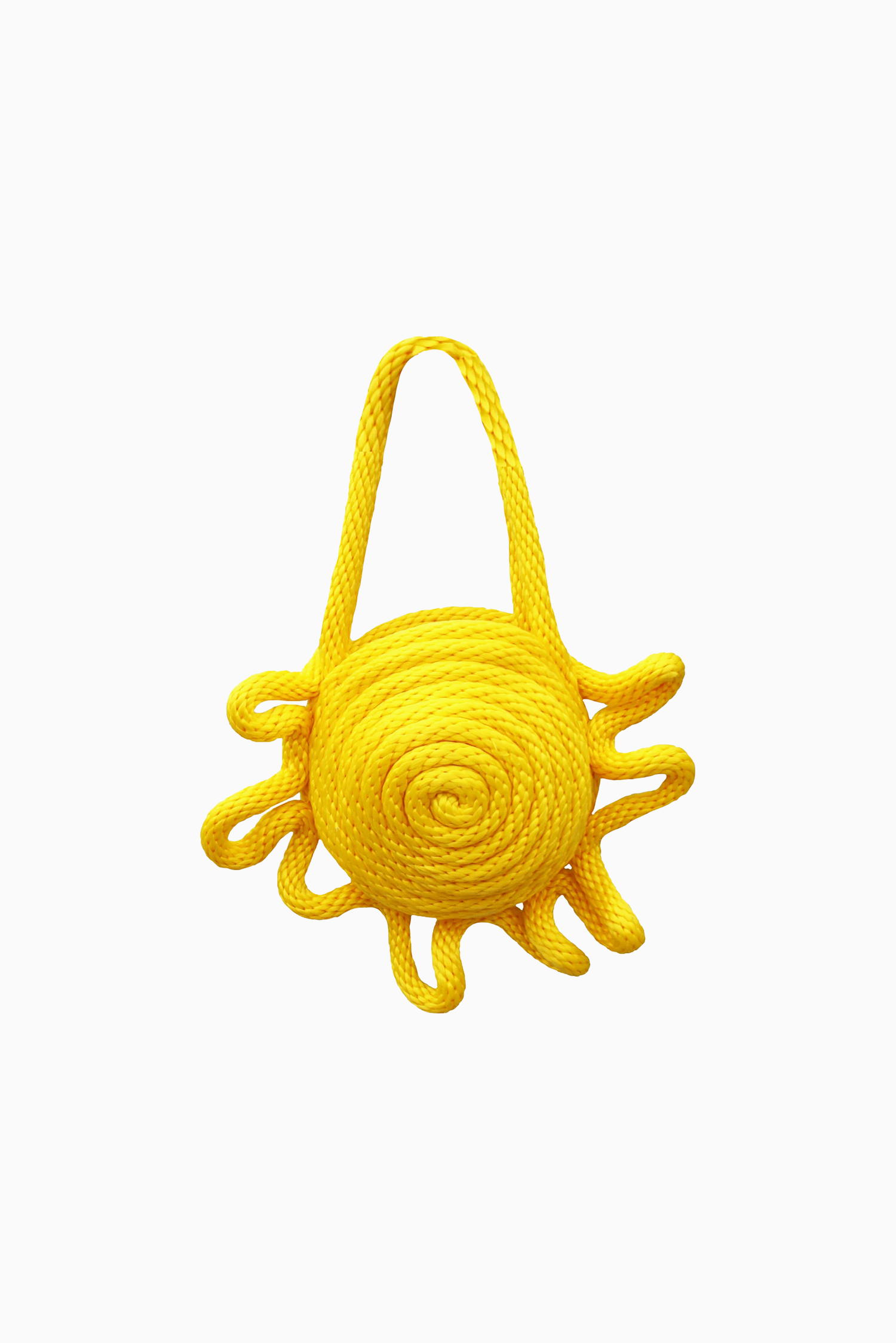 TWISTED THISTLE HANDBAG: DAFFODIL