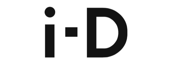 Black text on a white background spelling "i-D" with the letter "i" lowercase and "D" uppercase.