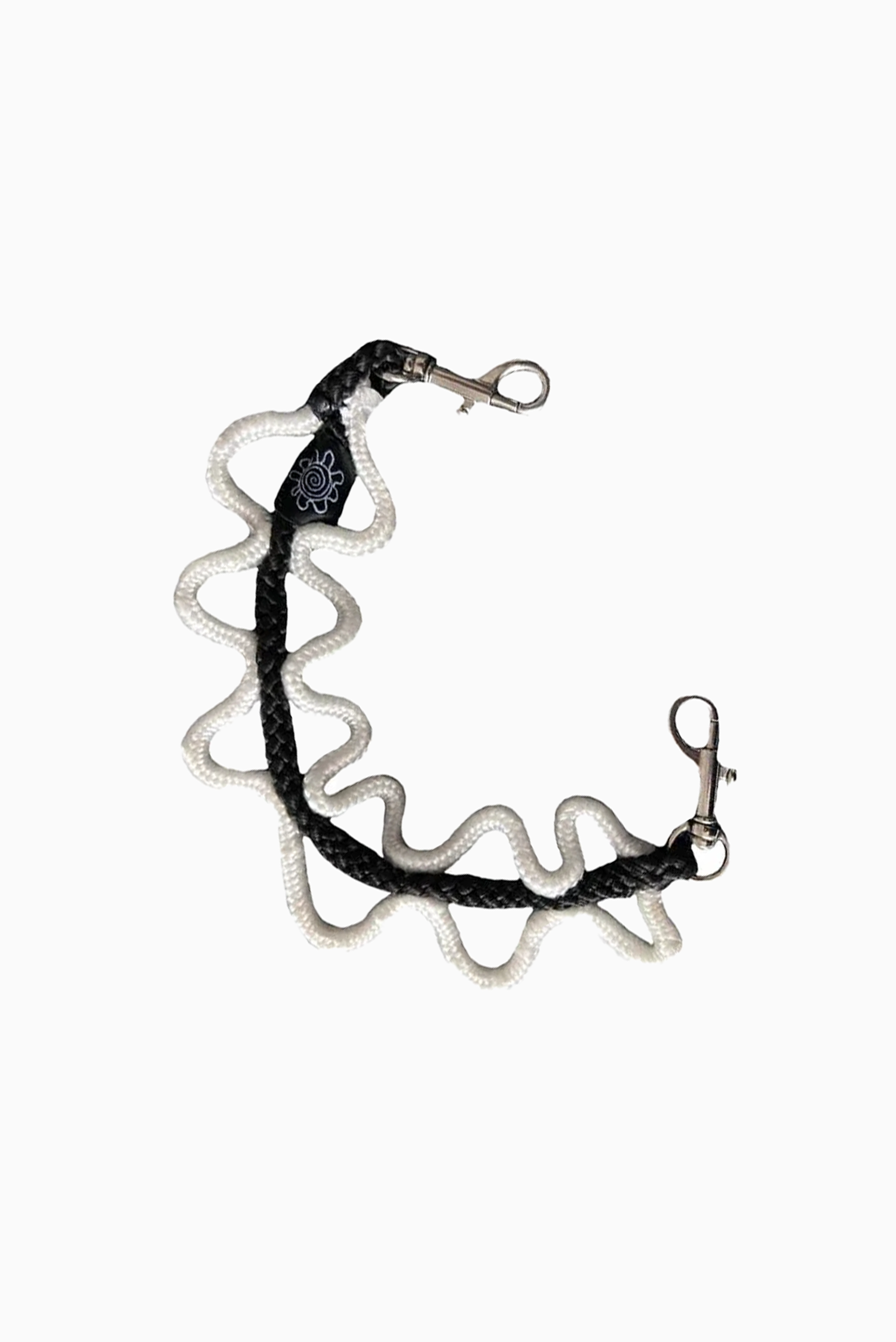 BLACK & WHITE WIBBLY WOBBLY WONDER PHONE CUFF