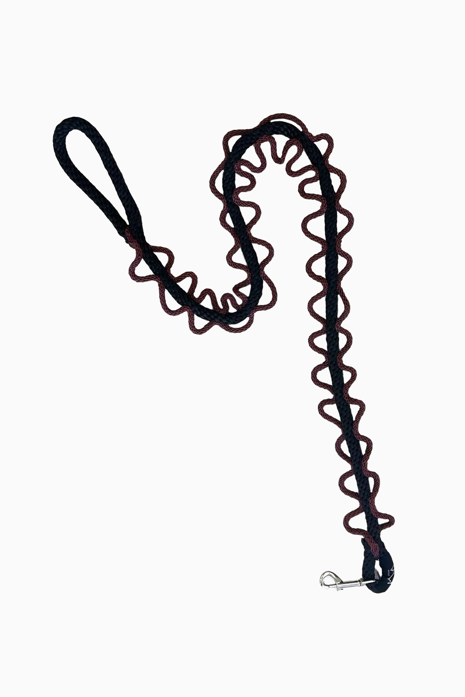 BLACK & BROWN WIBBLY WOOF DOG LEAD