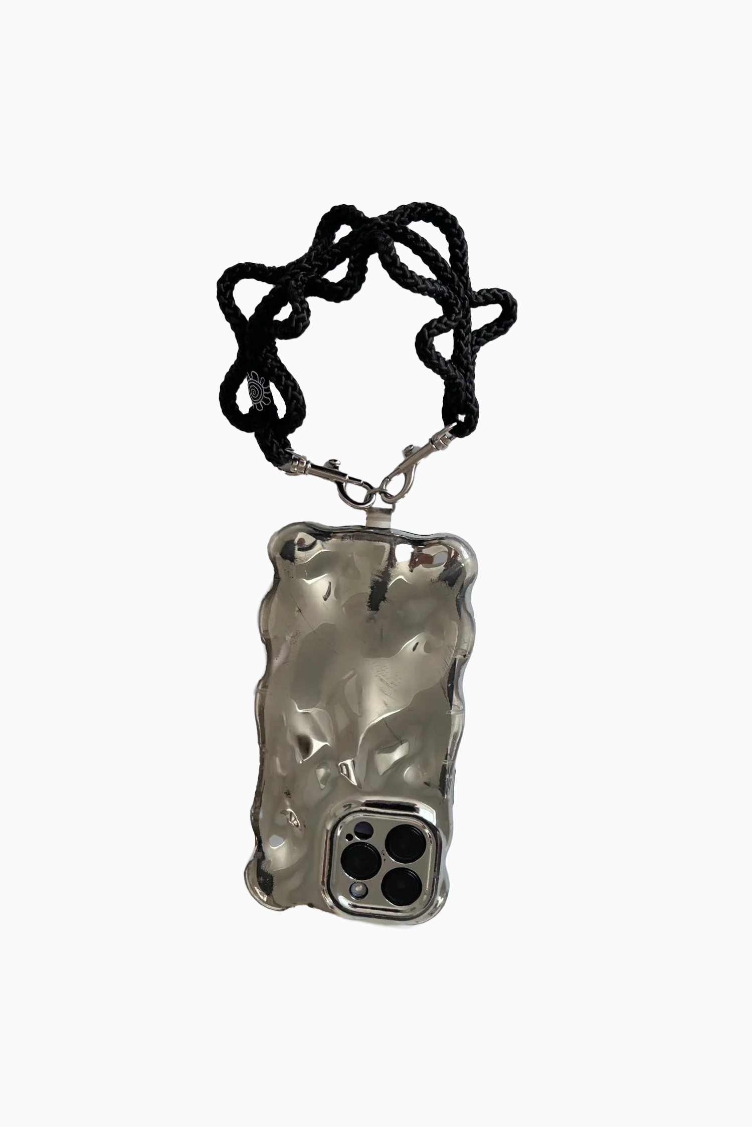 BLACK WIBBLY WOBBLY WONDER PHONE CUFF