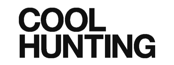 Text that says 'Cool Hunting' in black capital letters on a white background.