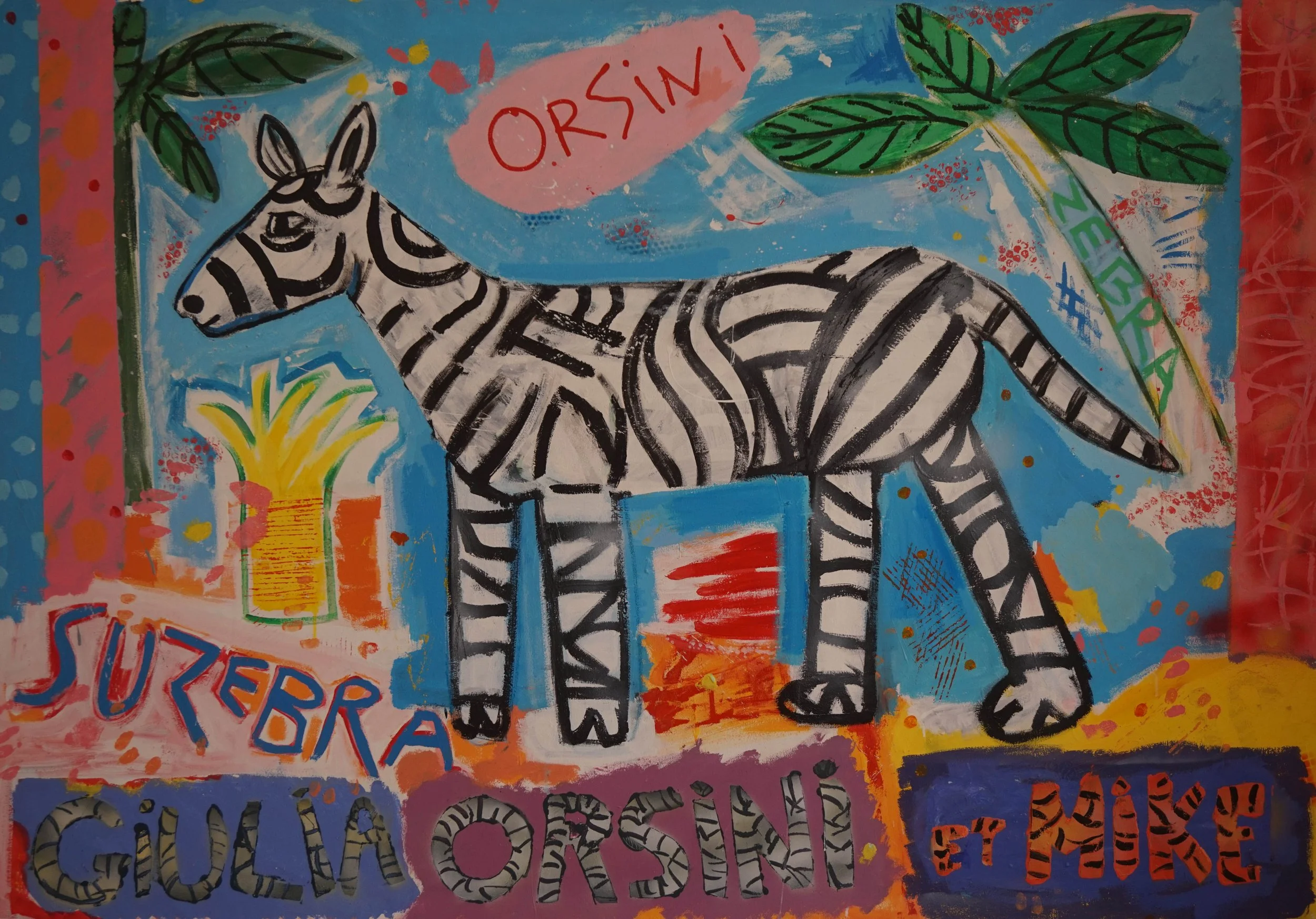 25a.  Zebra. acrylic on canvas 180x153cm.JPG
