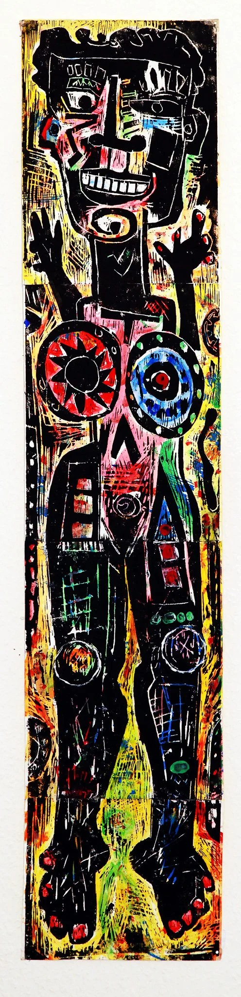 67a.   Long figure . coloured woodcut.jpg