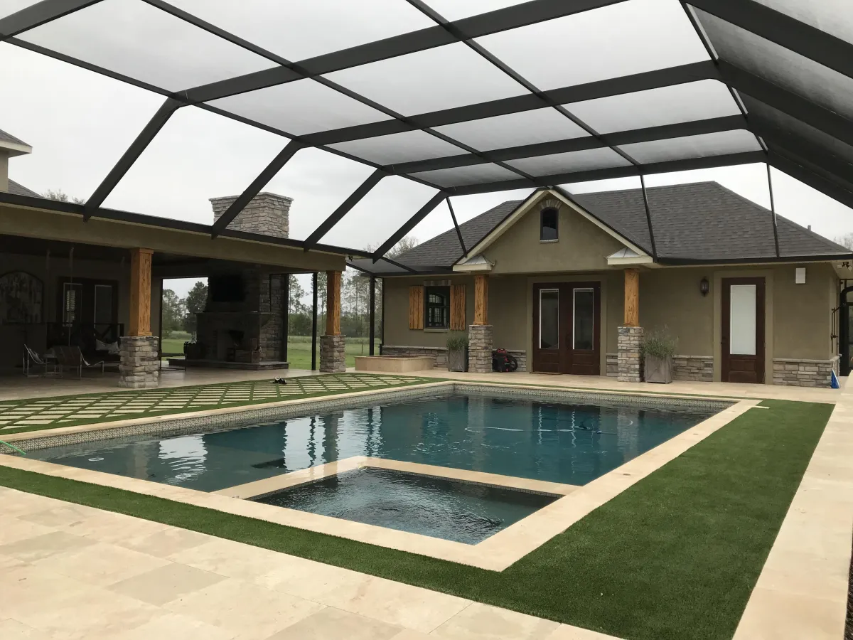 Bayside Screen Custom Pool Enclosure
