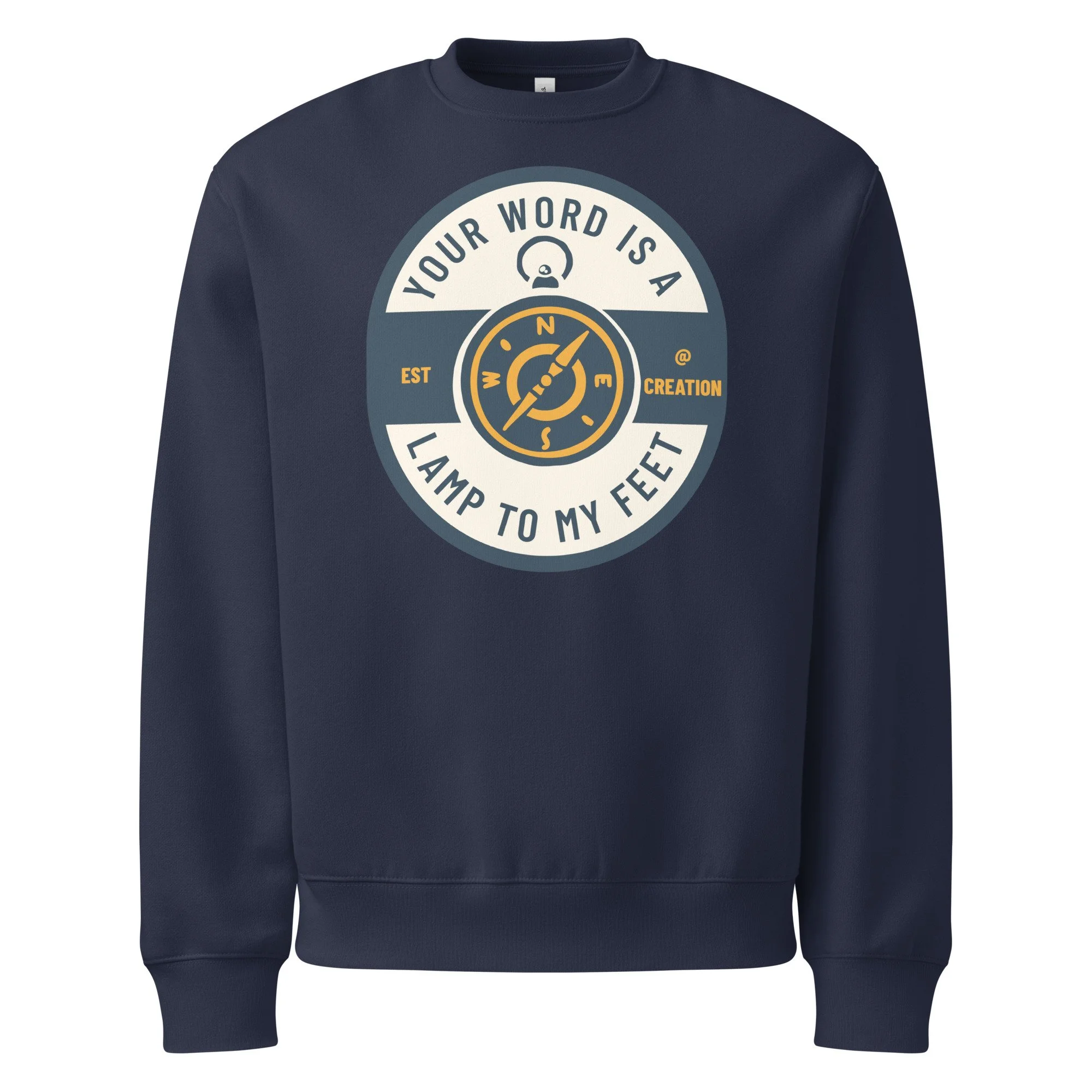 Unisex Oversized Heavyweight Sweatshirt | Bella + Canvas | Compass