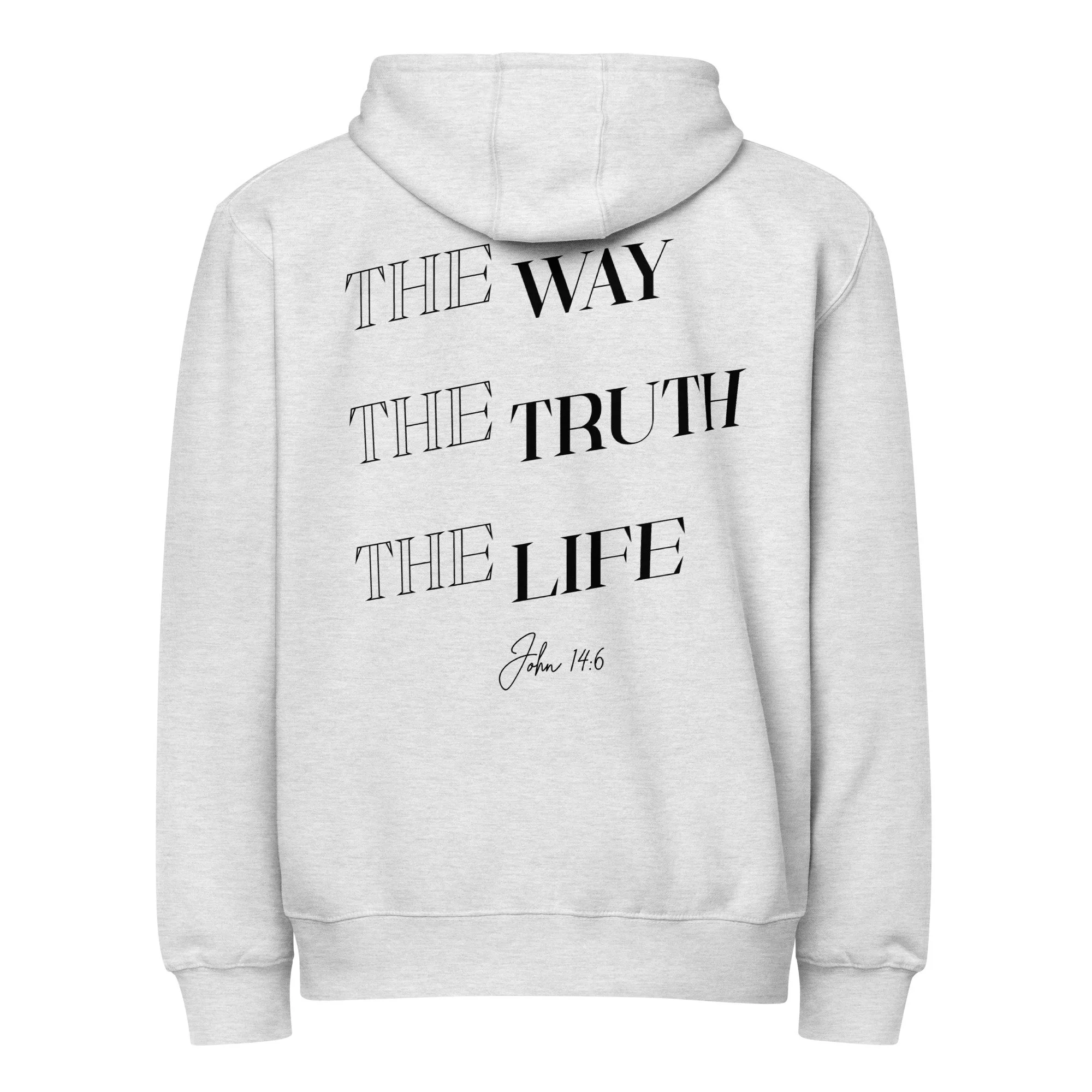 Unisex Premium Full zip Hoodie | Lane Seven | The Way, Truth, Life