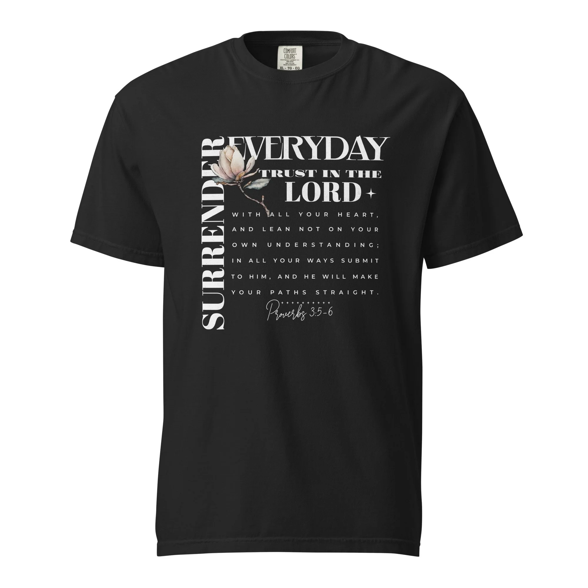 Unisex Heavyweight T-shirt | Comfort Colors | Surrender Everyday