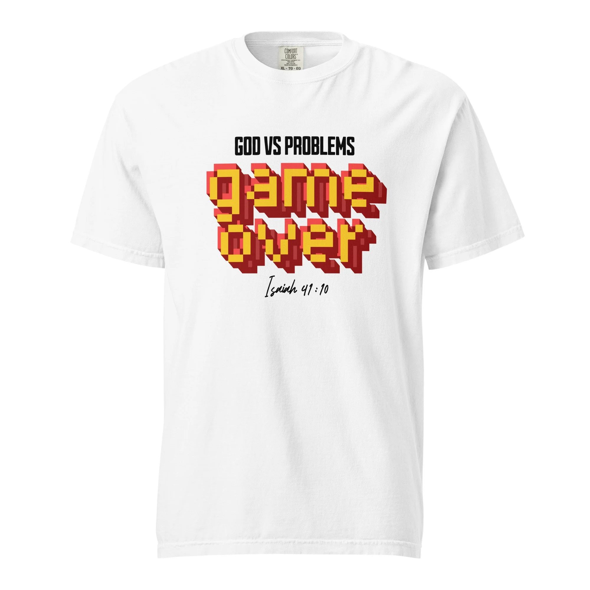 Unisex Heavyweight T-shirt | Comfort Colors | Game Over