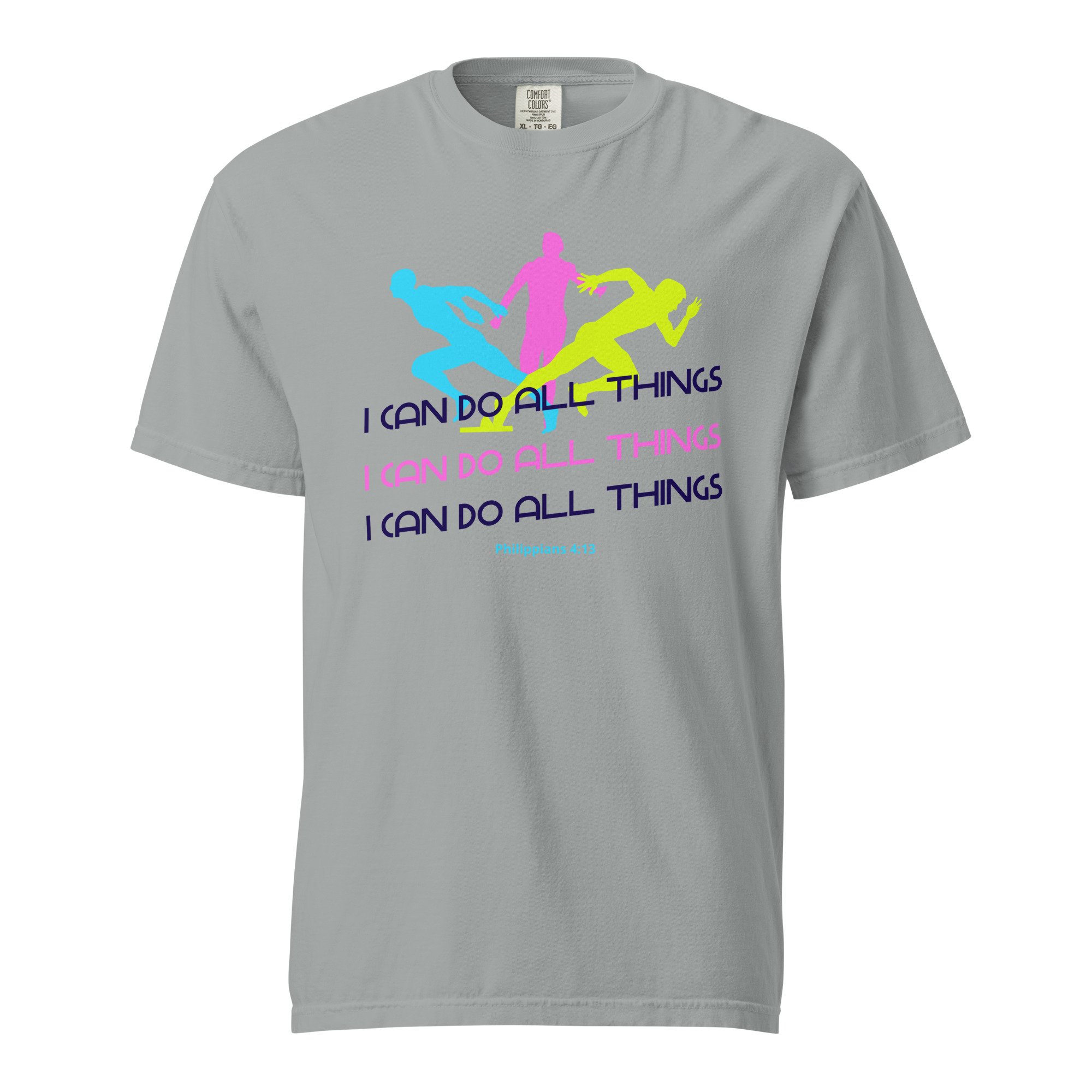 Unisex Heavyweight T-shirt | Comfort Colors | I Can Do All Things
