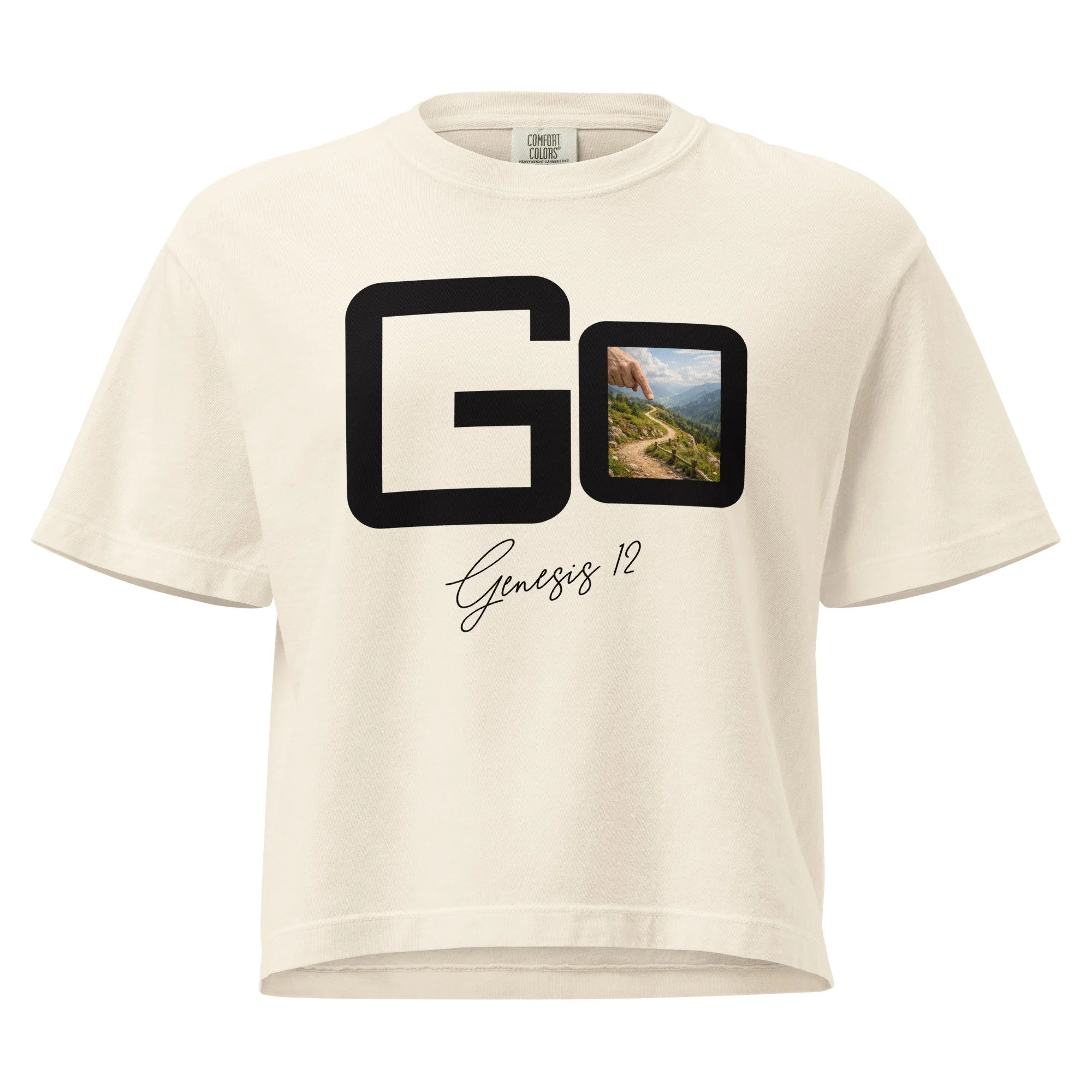 Women's Heavyweight Boxy T-shirt | Comfort Colors | Go