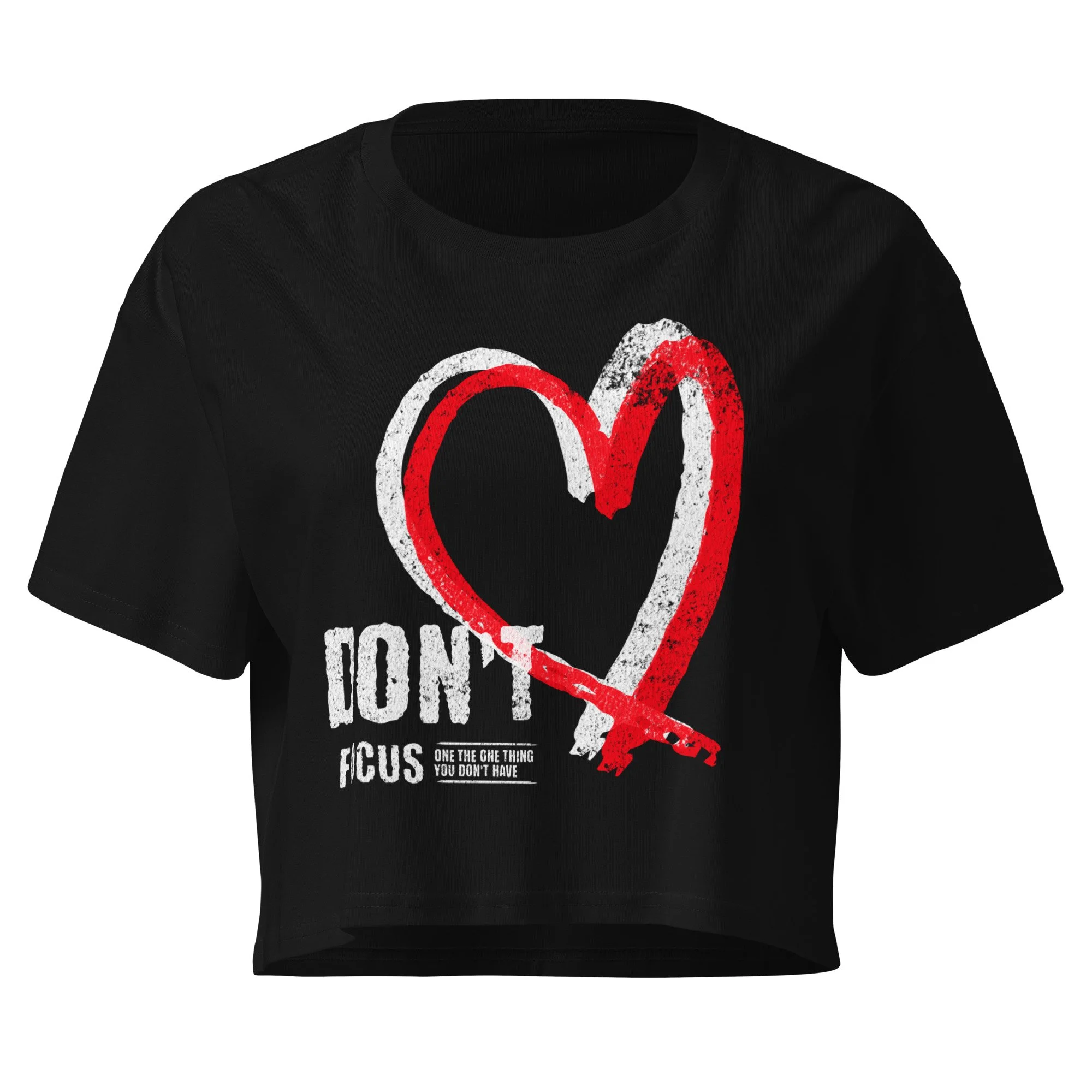 Women’s Crop Top | AS Colour | The One Thing (Hearts)