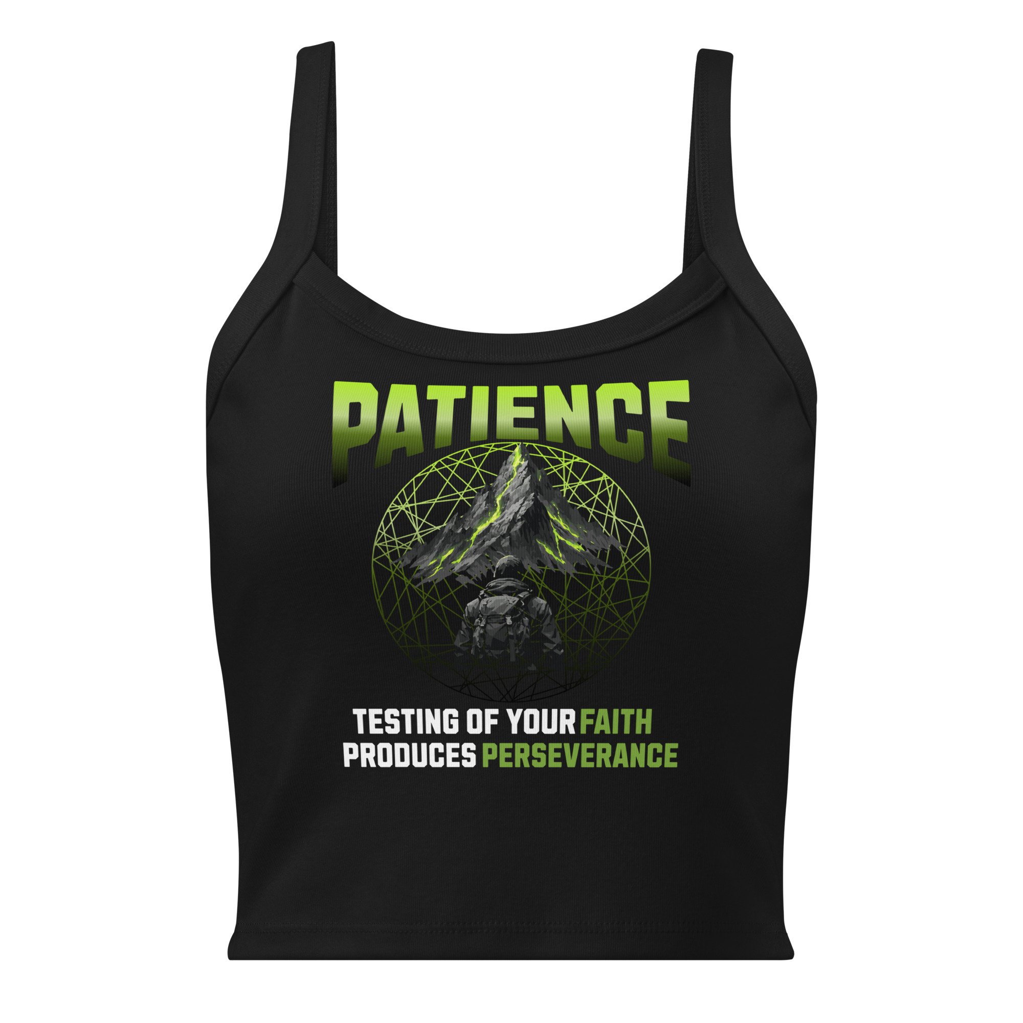 Women's Micro-rib Tank Top | Bella + Canvas | Patience