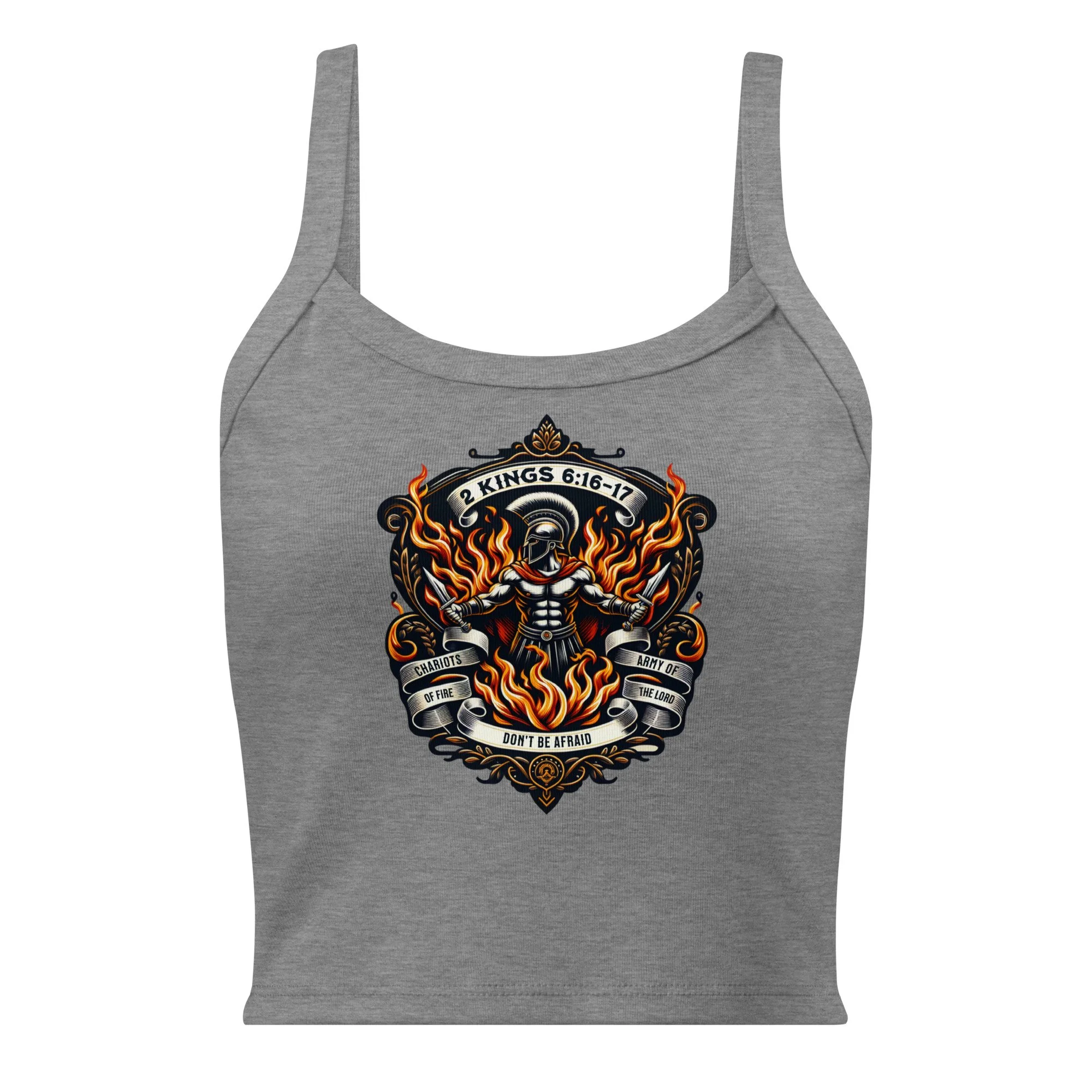 Women's Micro-rib Tank Top | Bella + Canvas | Chariots of Fire