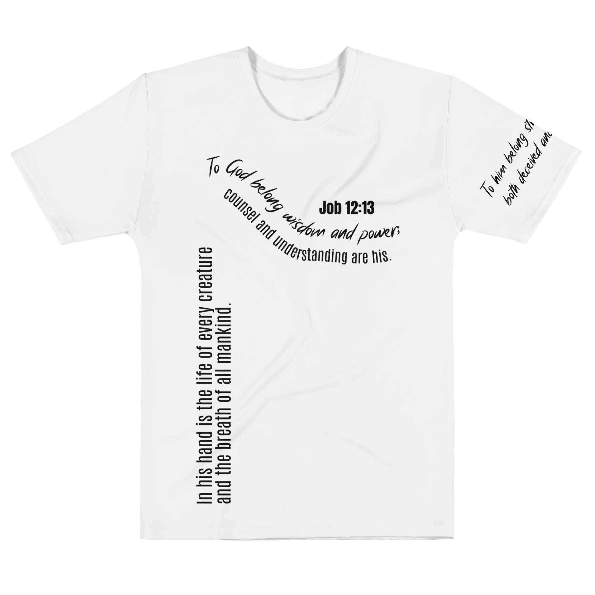 Unisex Cotton Crew Neck T-shirt | He is God