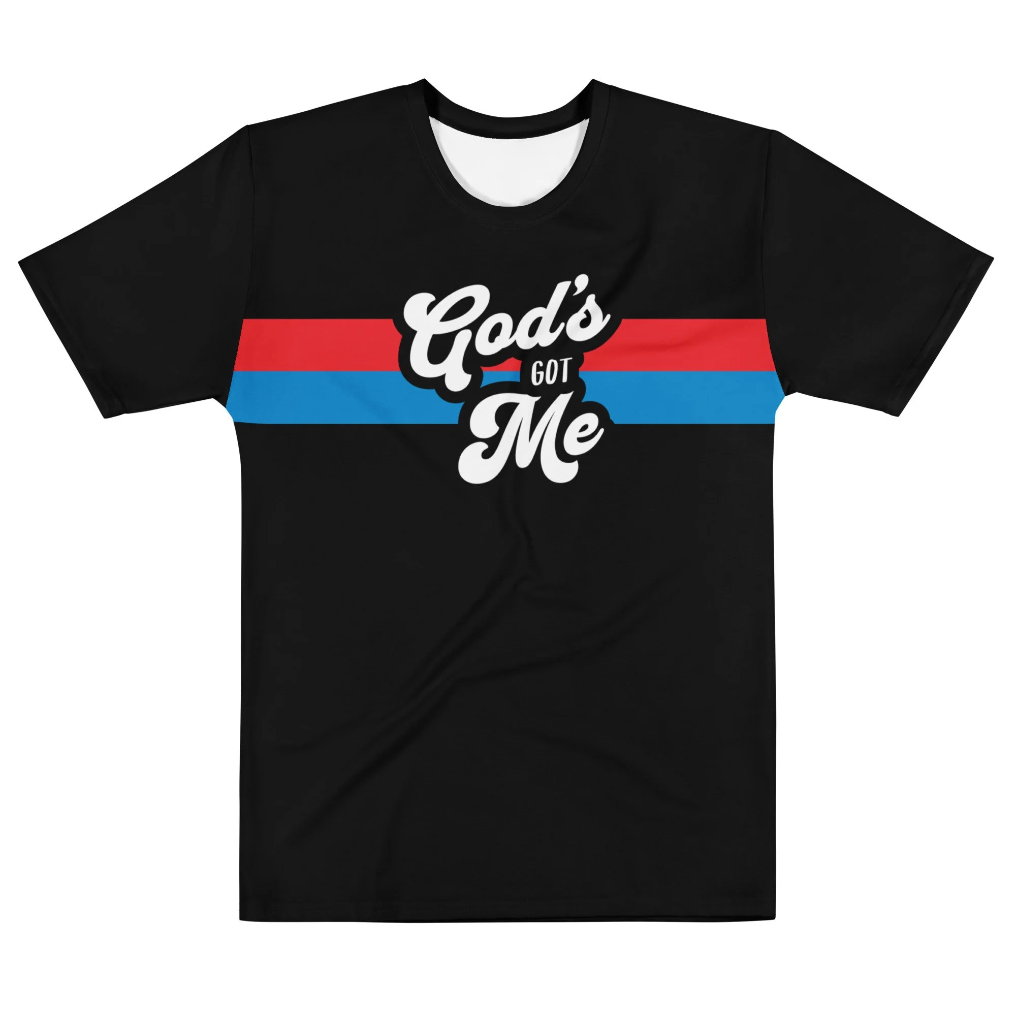 Unisex Cotton Crew Neck T-shirt | God's Got Me