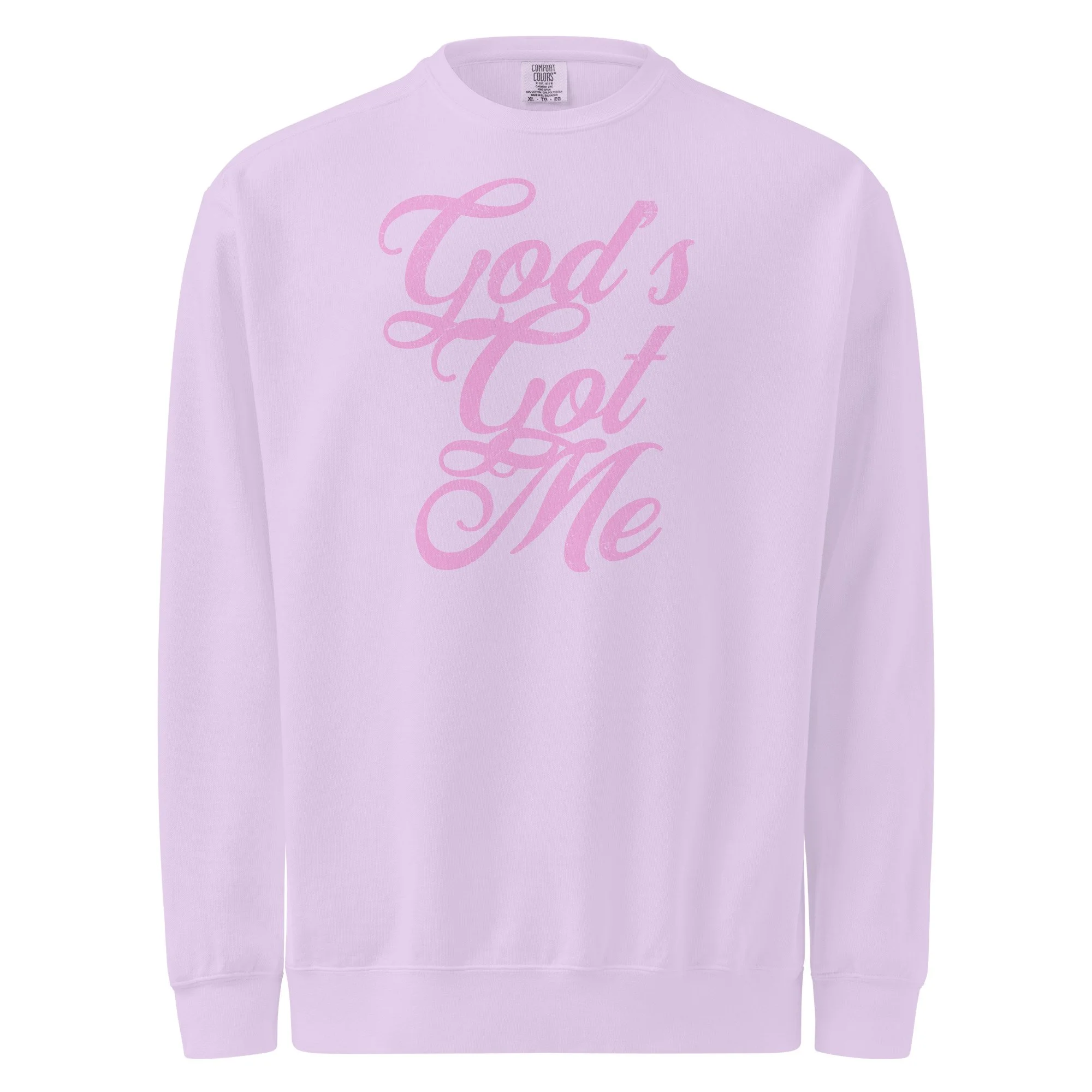 Unisex Sweatshirt | Comfort Colors | God's Got Me