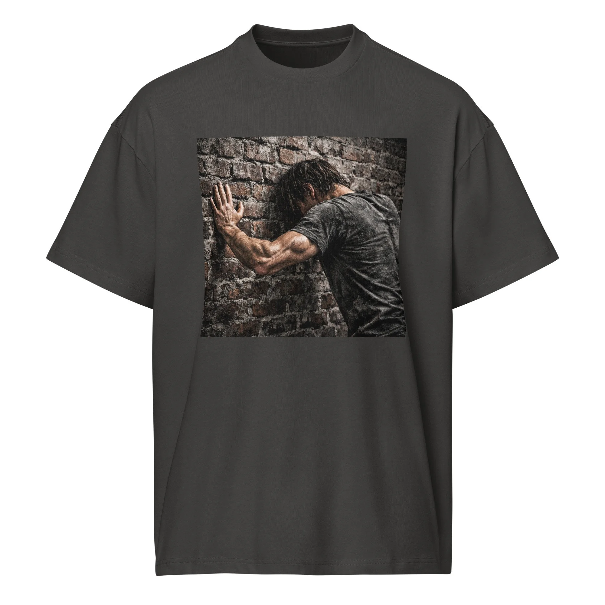 Men's Box Tee | Cotton Heritage | Trust Me (Brick wall)