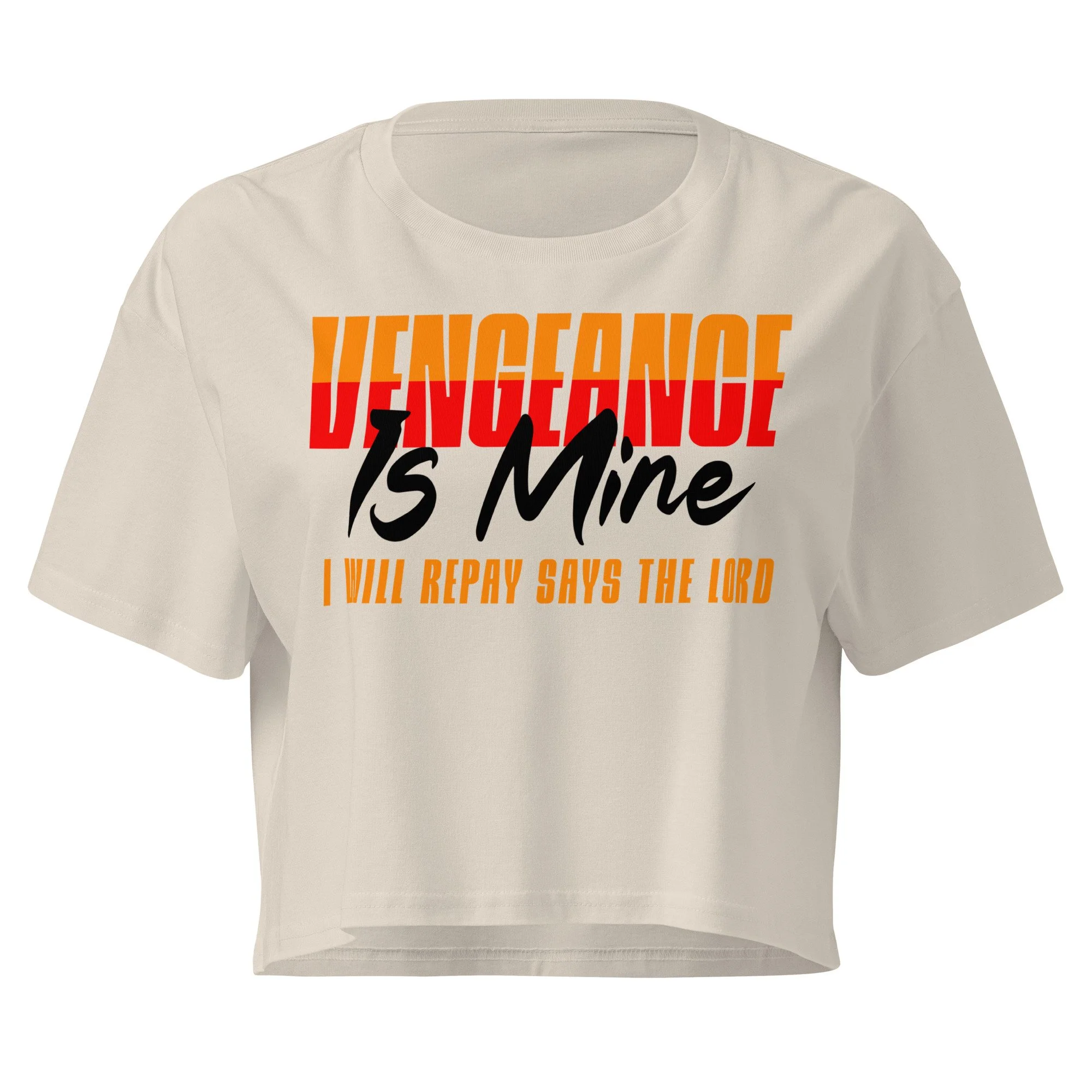 Women’s Crop Top | AS Colour | Vengeance is Mine