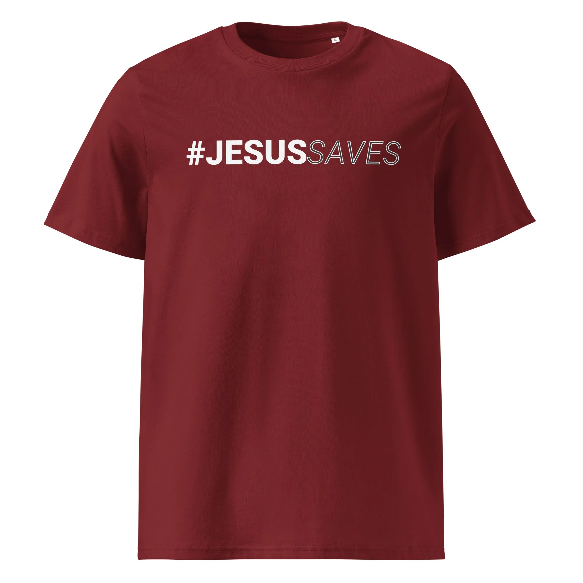 Unisex Organic Ribbed Neck T-shirt | Stanley/Stella | #JesusSaves