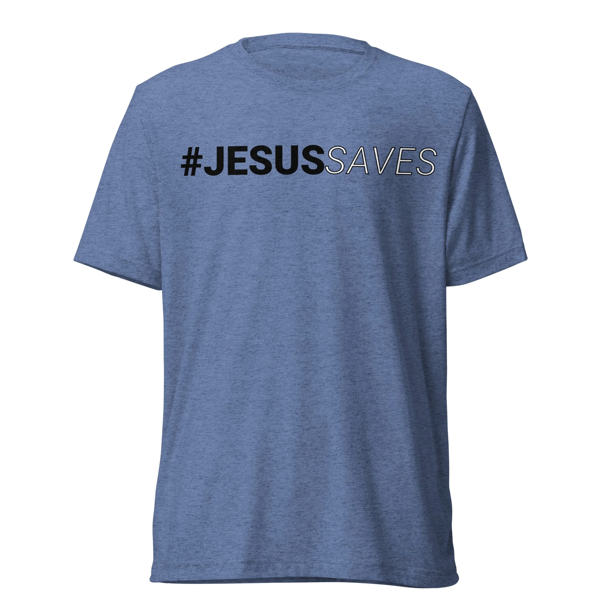Unisex Lightweight Tri-Blend T-shirt | Bella + Canvas | #JesusSaves