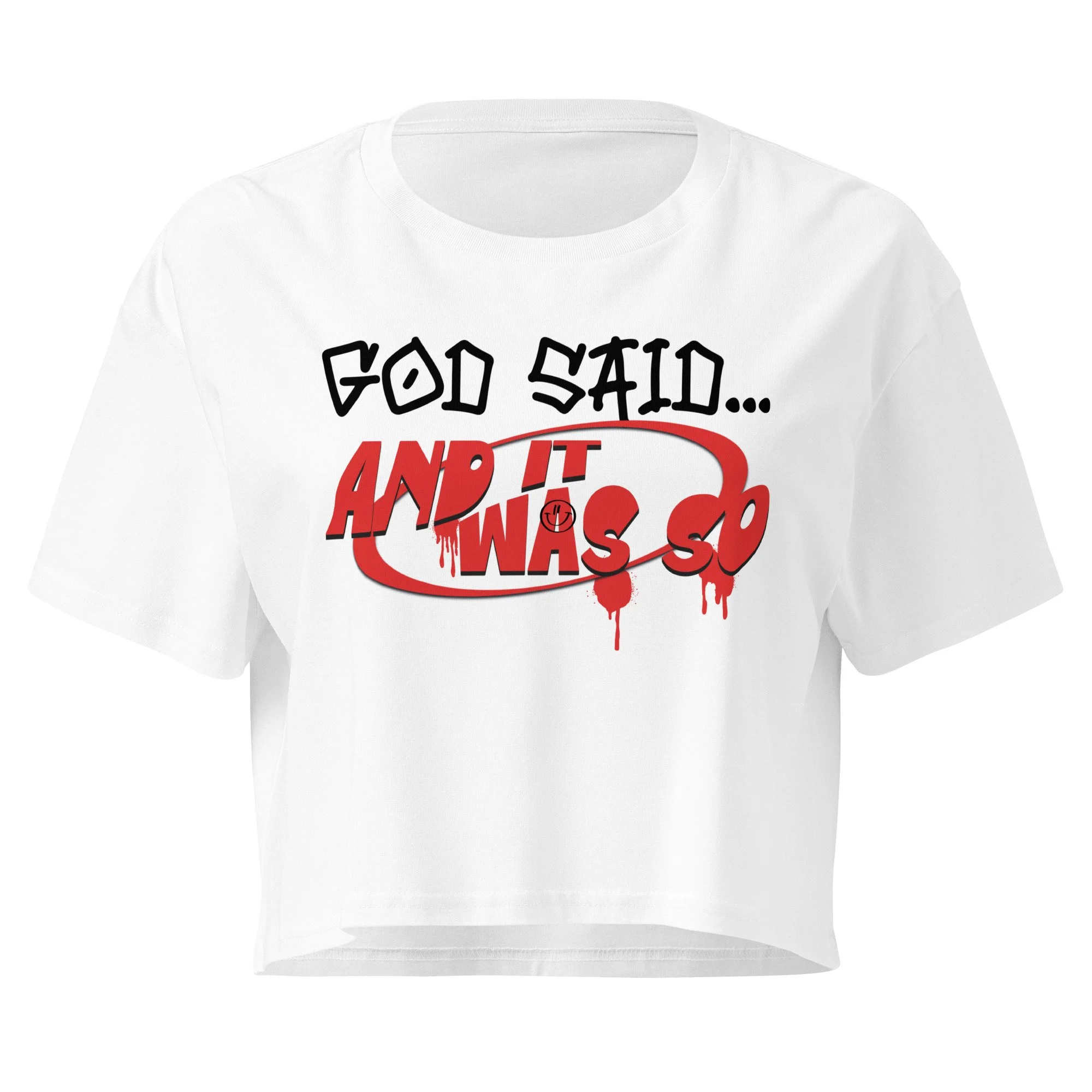 Women’s Crop Top | AS Colour | God Said
