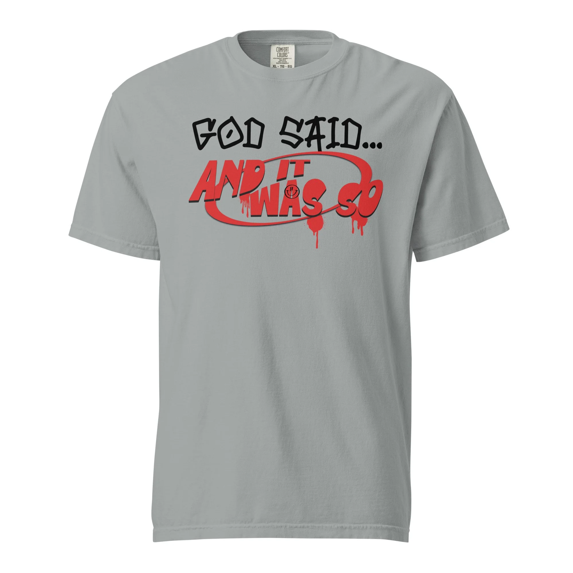 Unisex Heavyweight T-shirt | Comfort Colors | God Said