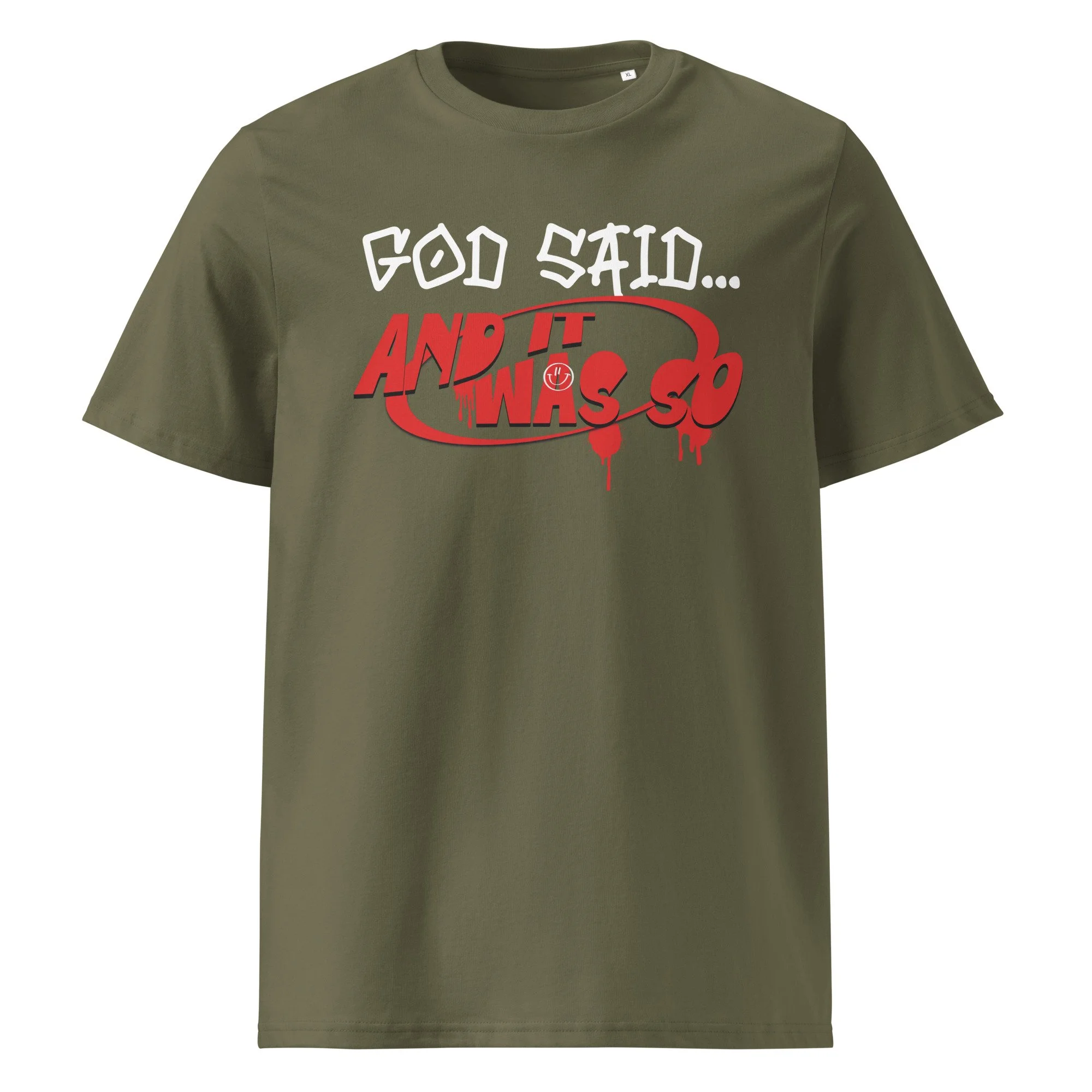 Unisex Organic Ribbed Neck T-shirt | Stanley/Stella | God Said