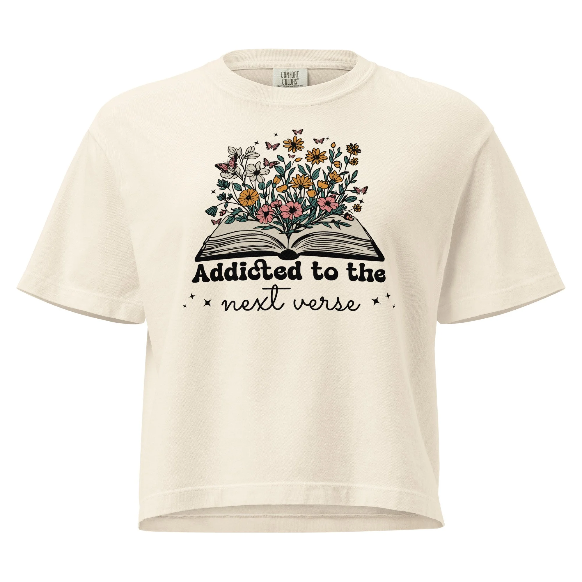 Women's Heavyweight Boxy T-shirt | Comfort Colors | Addicted