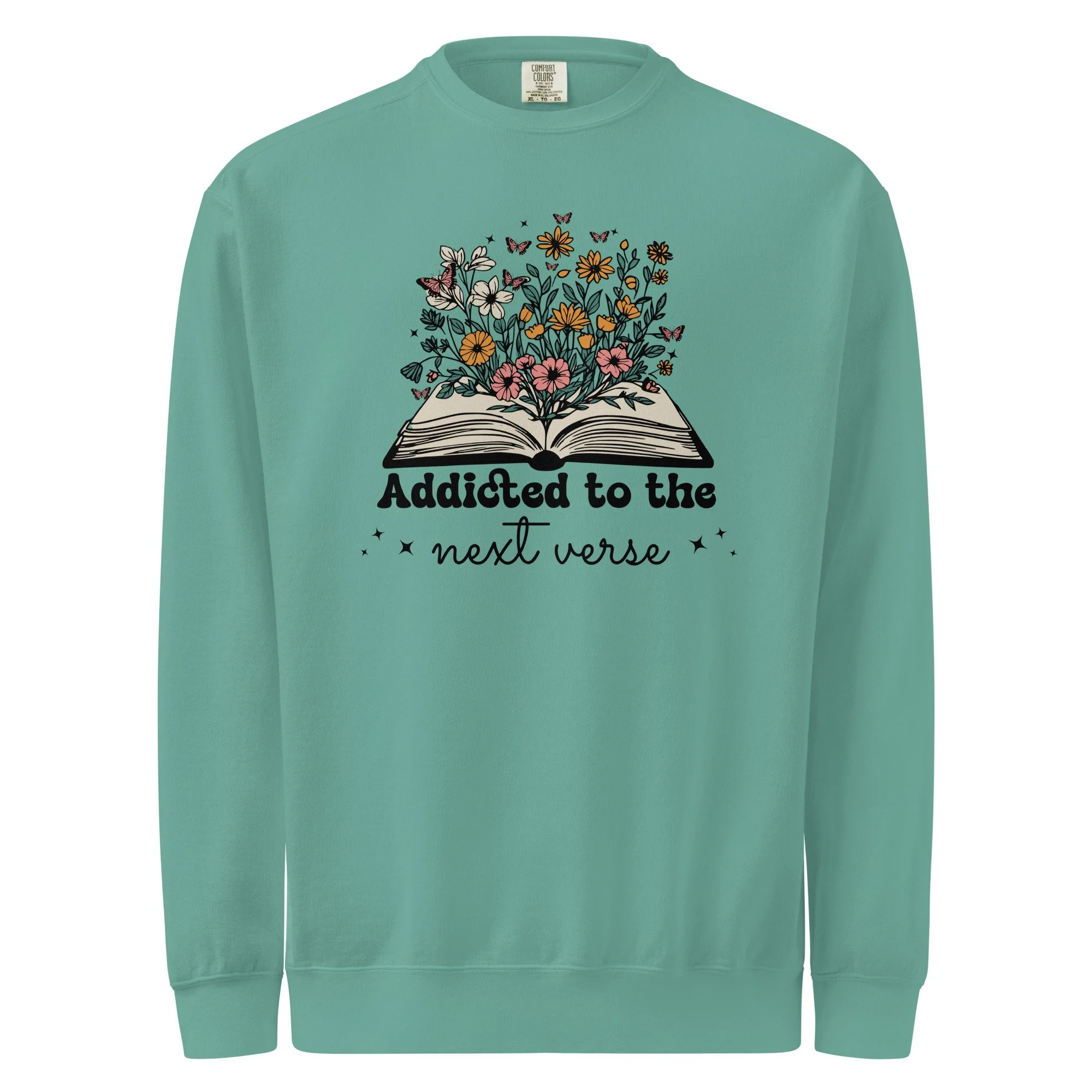 Unisex Vintage Washed Sweatshirt | Comfort Colors | Addicted
