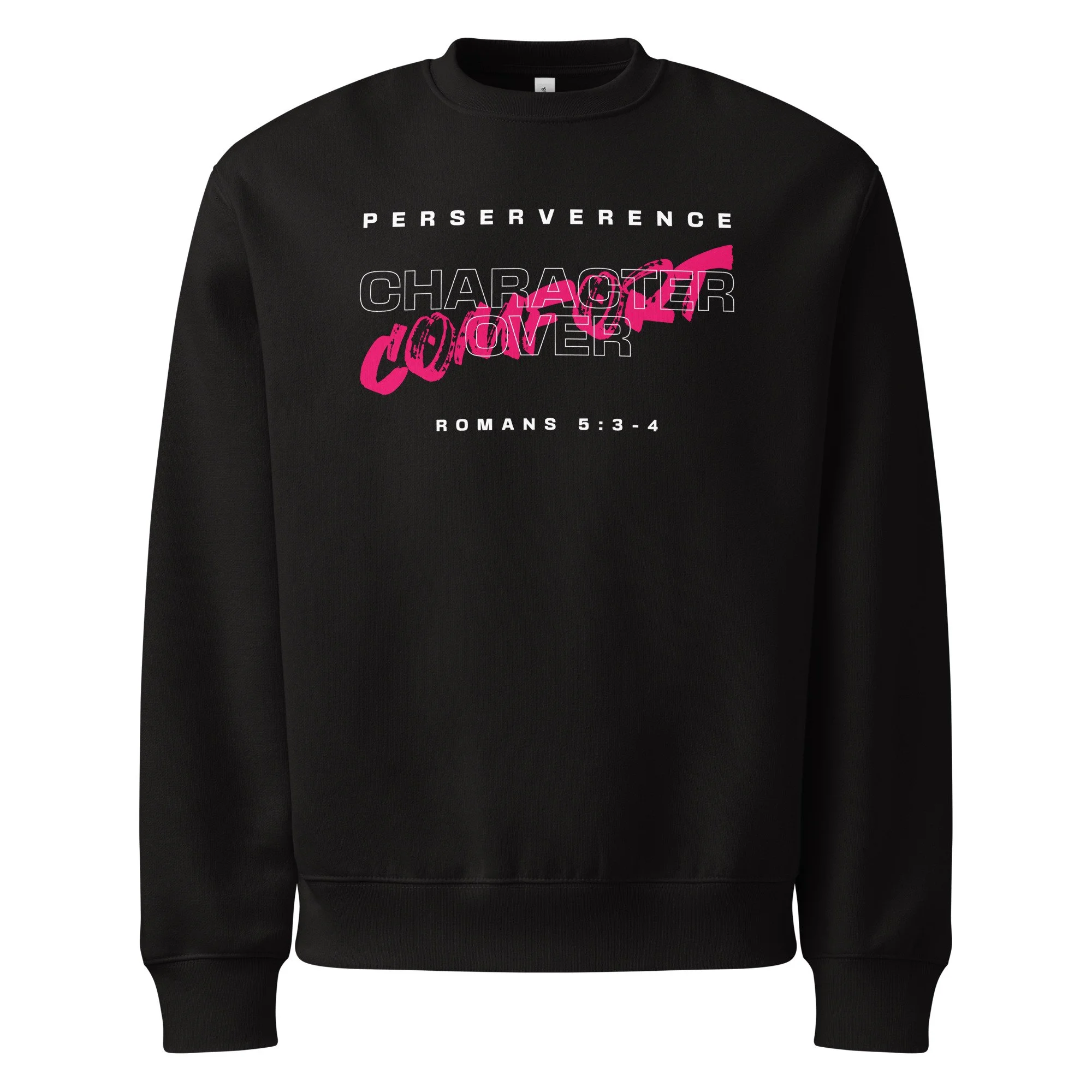 Unisex Oversized Heavyweight Sweatshirt | Bella + Canvas | Character over Comfort