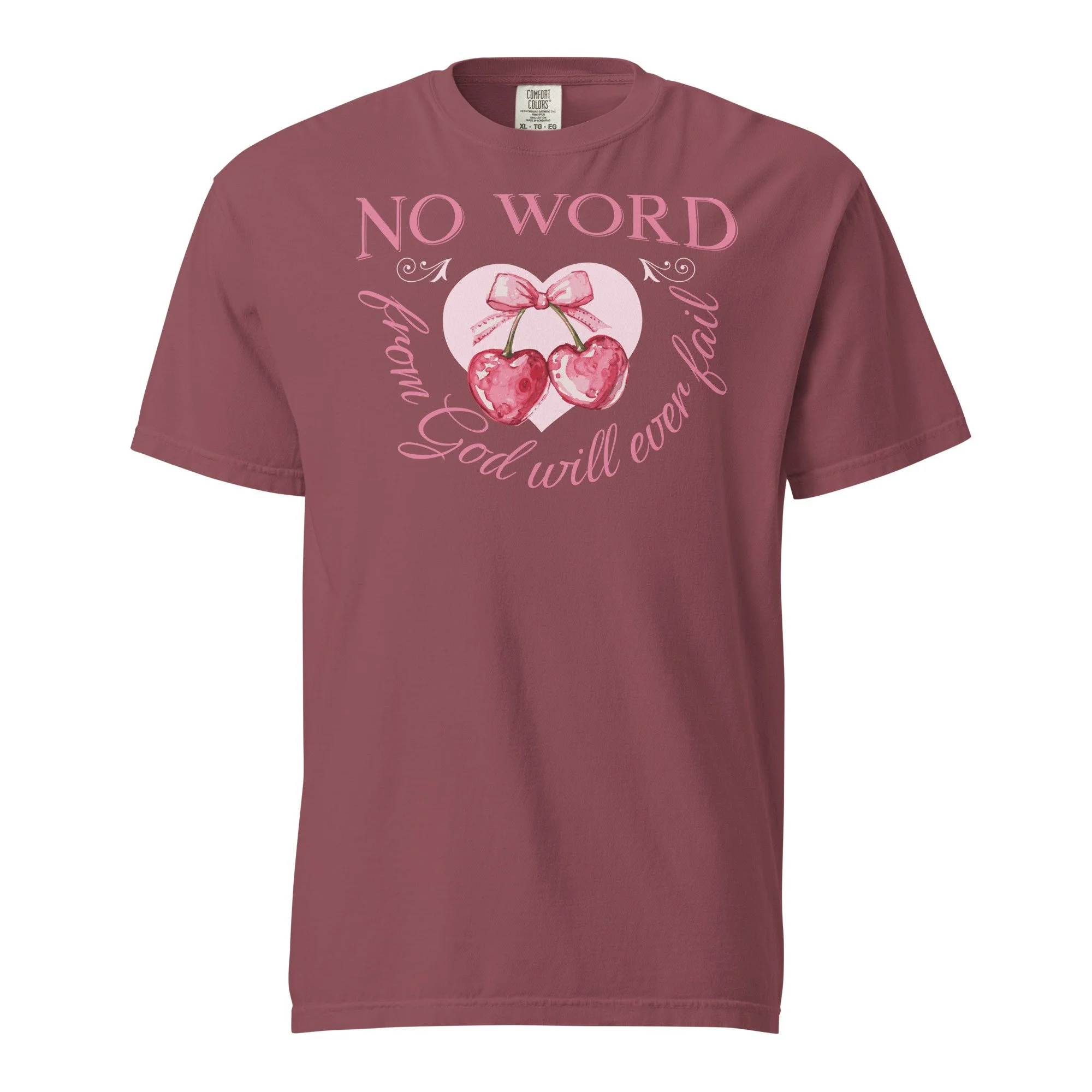 Unisex Heavyweight T-shirt | Comfort Colors | No Word