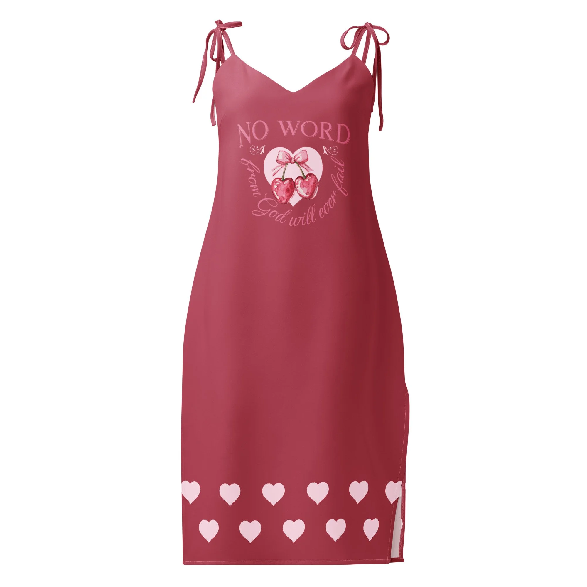 Tie-Strap Midi Dress | No Word