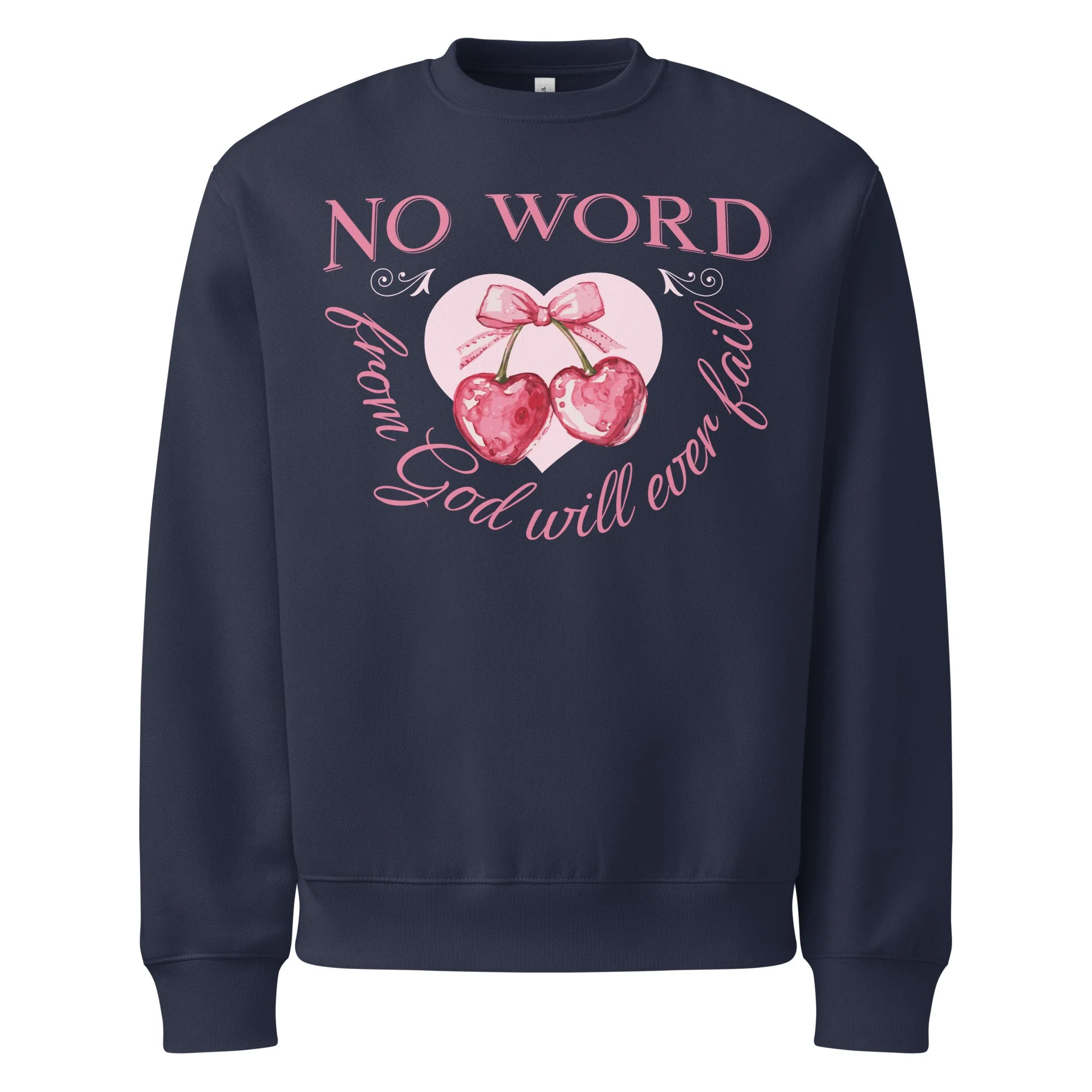 Unisex Oversized Heavyweight Sweatshirt | Bella + Canvas | No Word