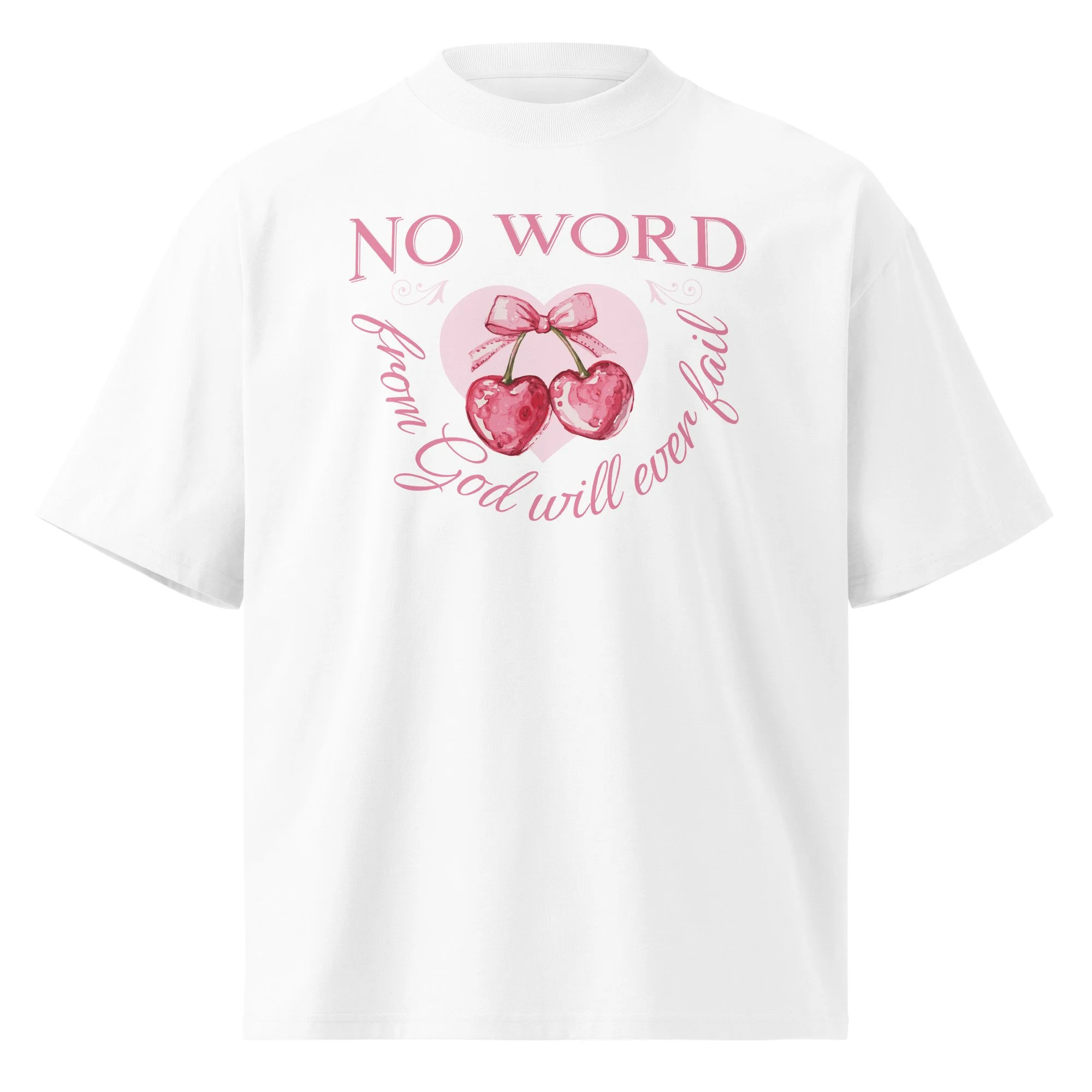 Unisex Oversized High Neck T-shirt | Stanley/Stella | No Word