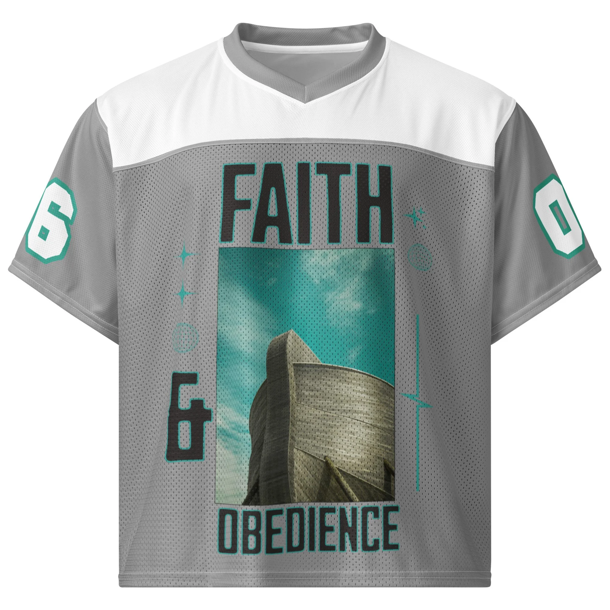Boxy Football Jersey | Faith & Obedience
